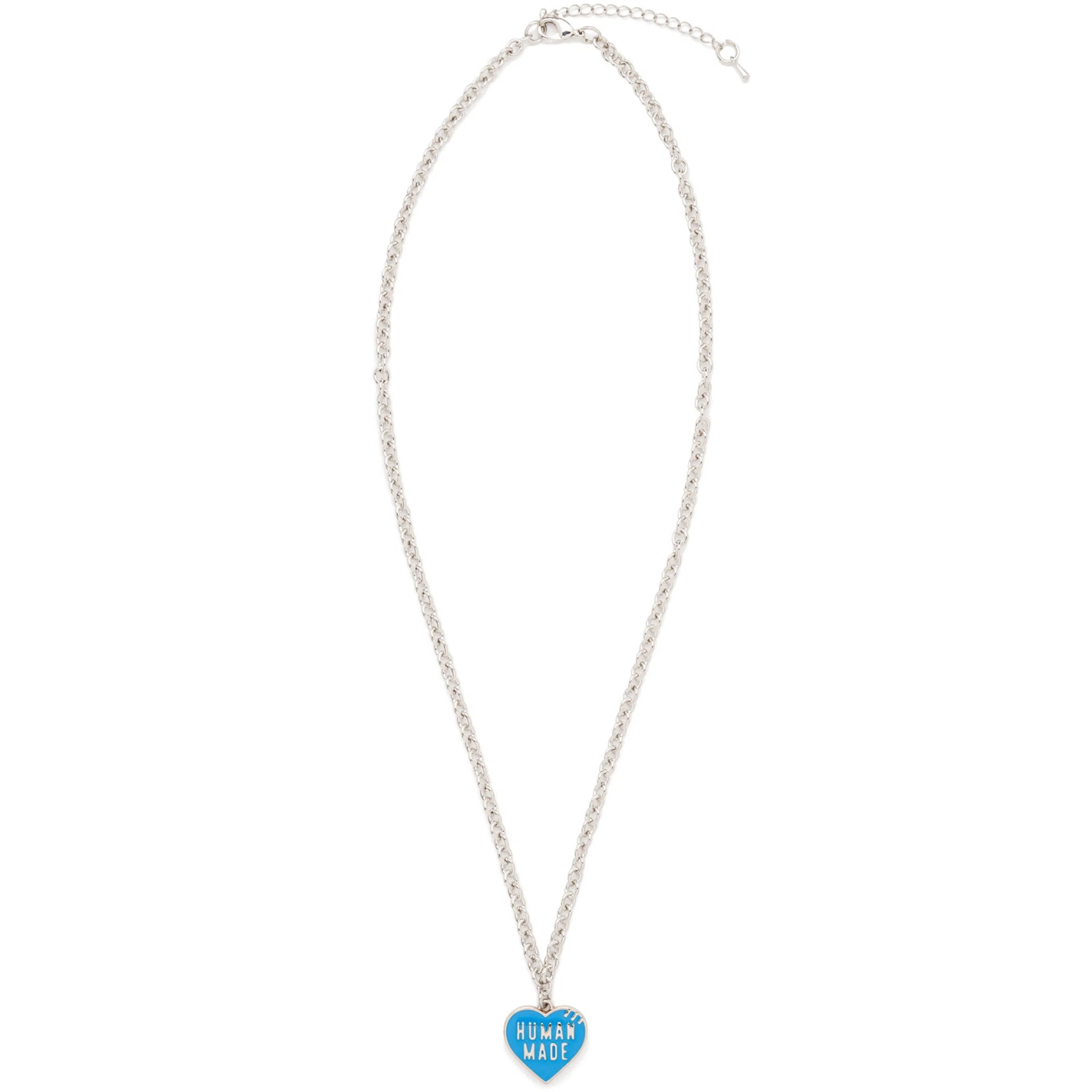 Украшения Human Made Heart Necklace "Blue" | Farsel