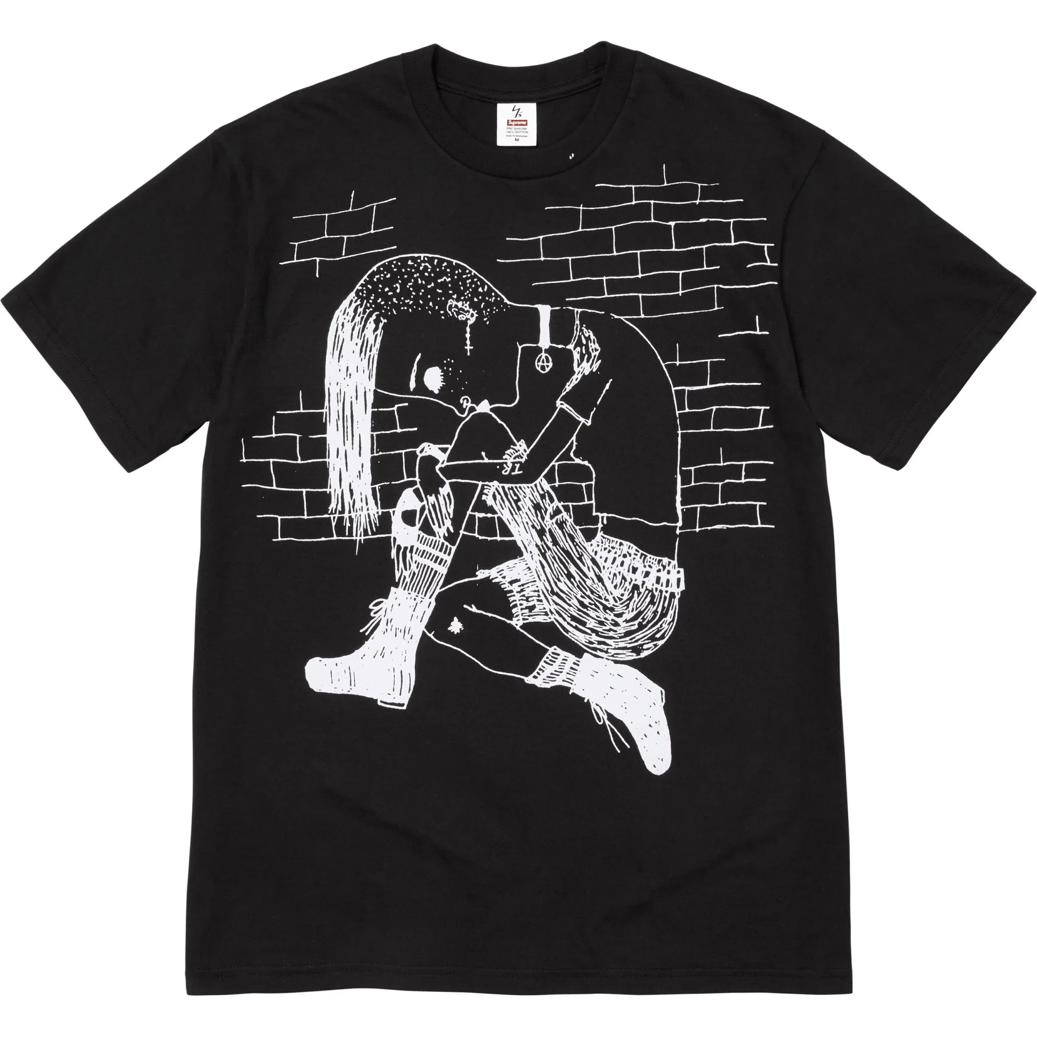 Футболки Supreme FW25 Y’s by Yohji Yamamoto Thinker Tee "Black" | Farsel
