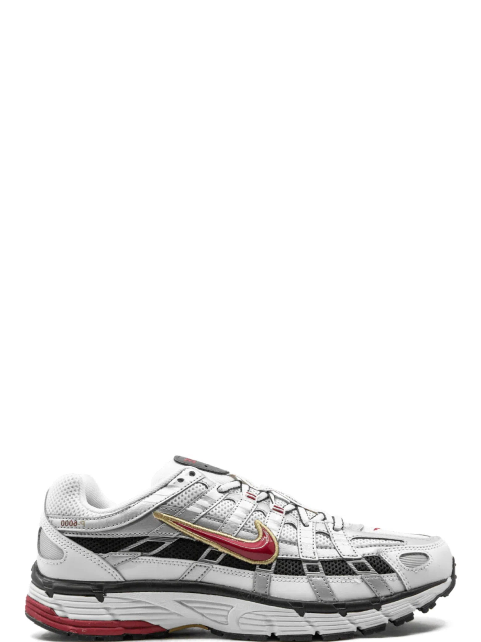 Кроссовки Nike P-6000 WMNS "White Gold Red" | Farsel