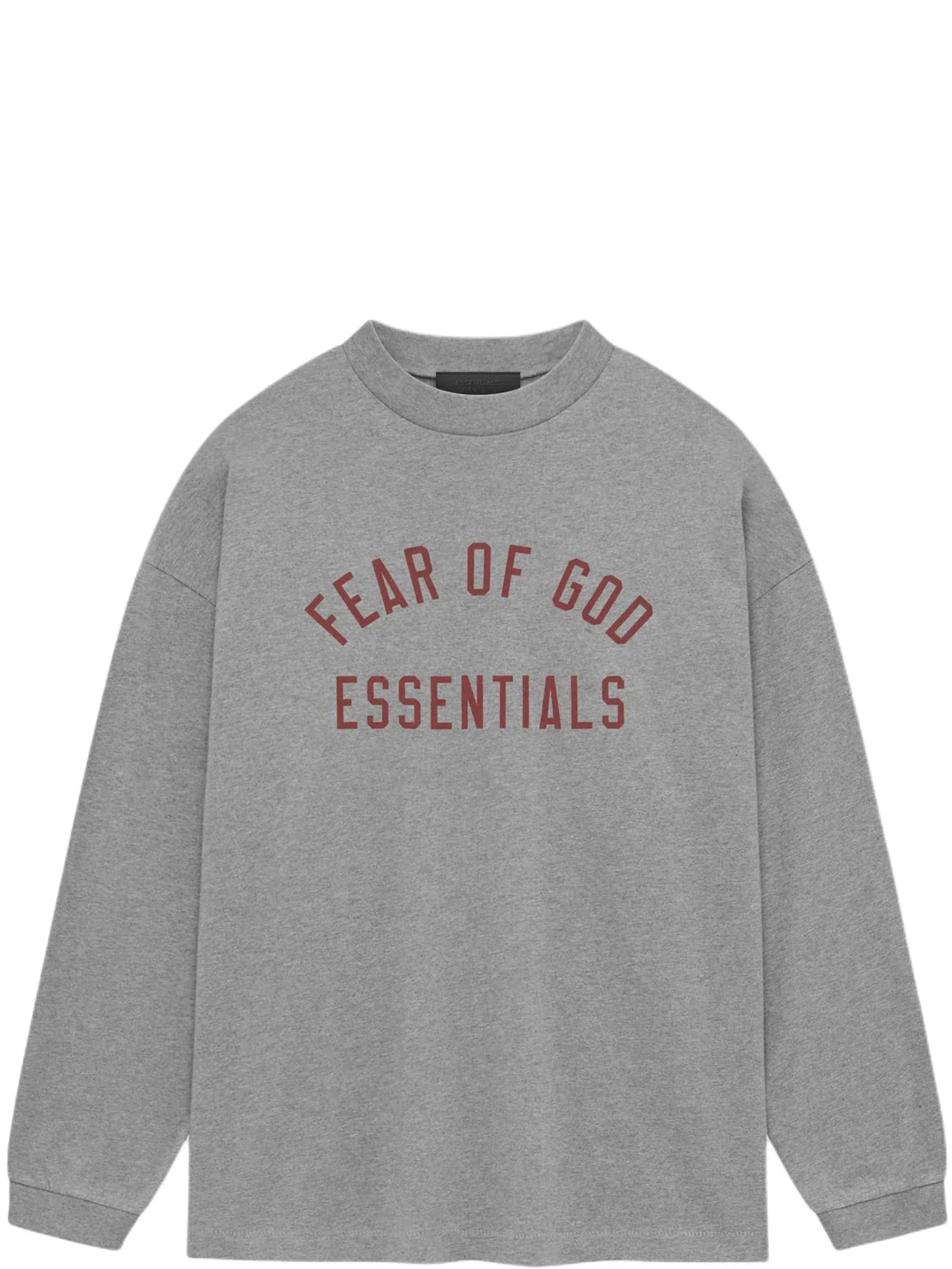 Лонгсливы Fear of God FW24 Essentials Jersey Long-Sleeve Tee "Dark Heather" | Farsel