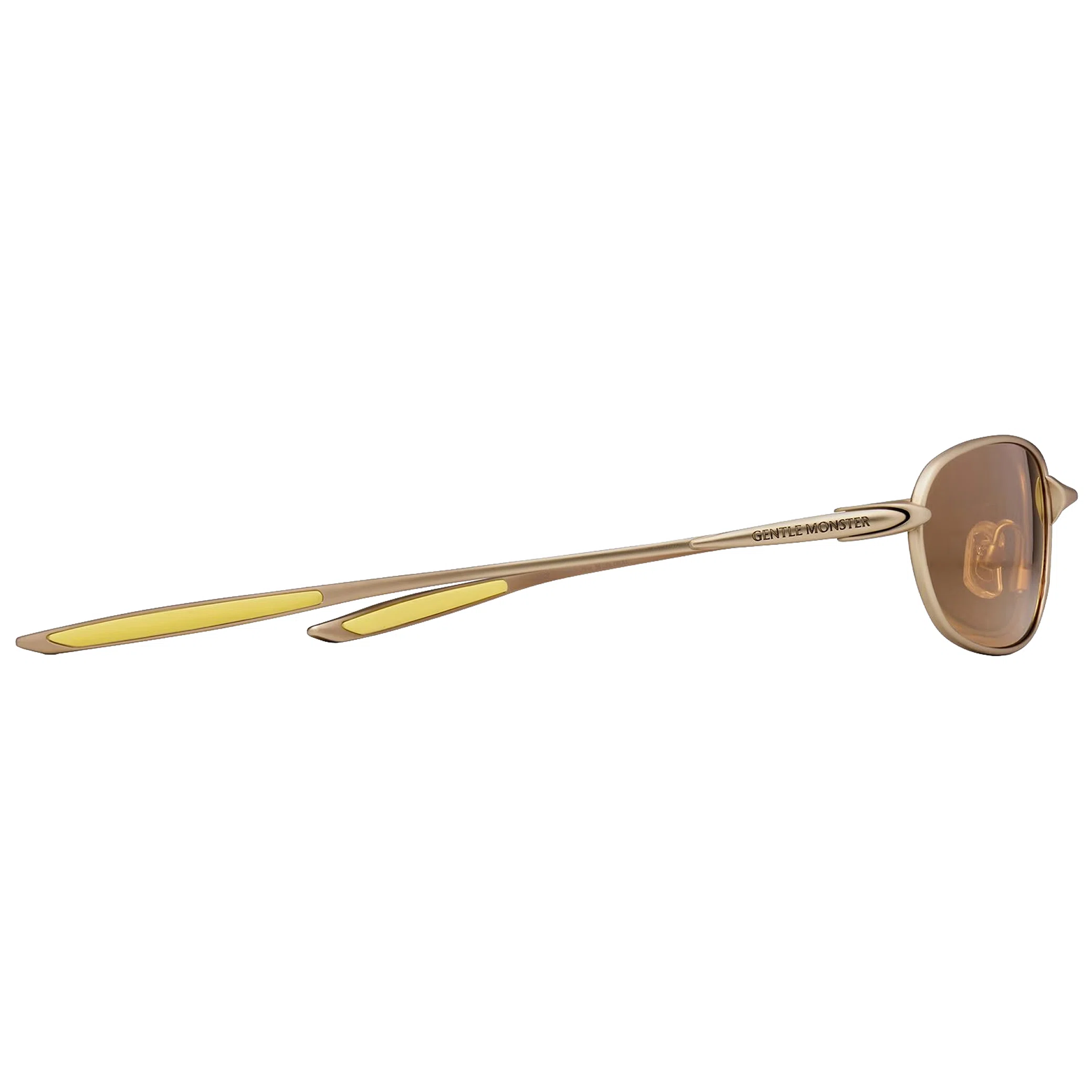 Очки Gentle Monster Pitot M038 "Gold / Brown" | Farsel