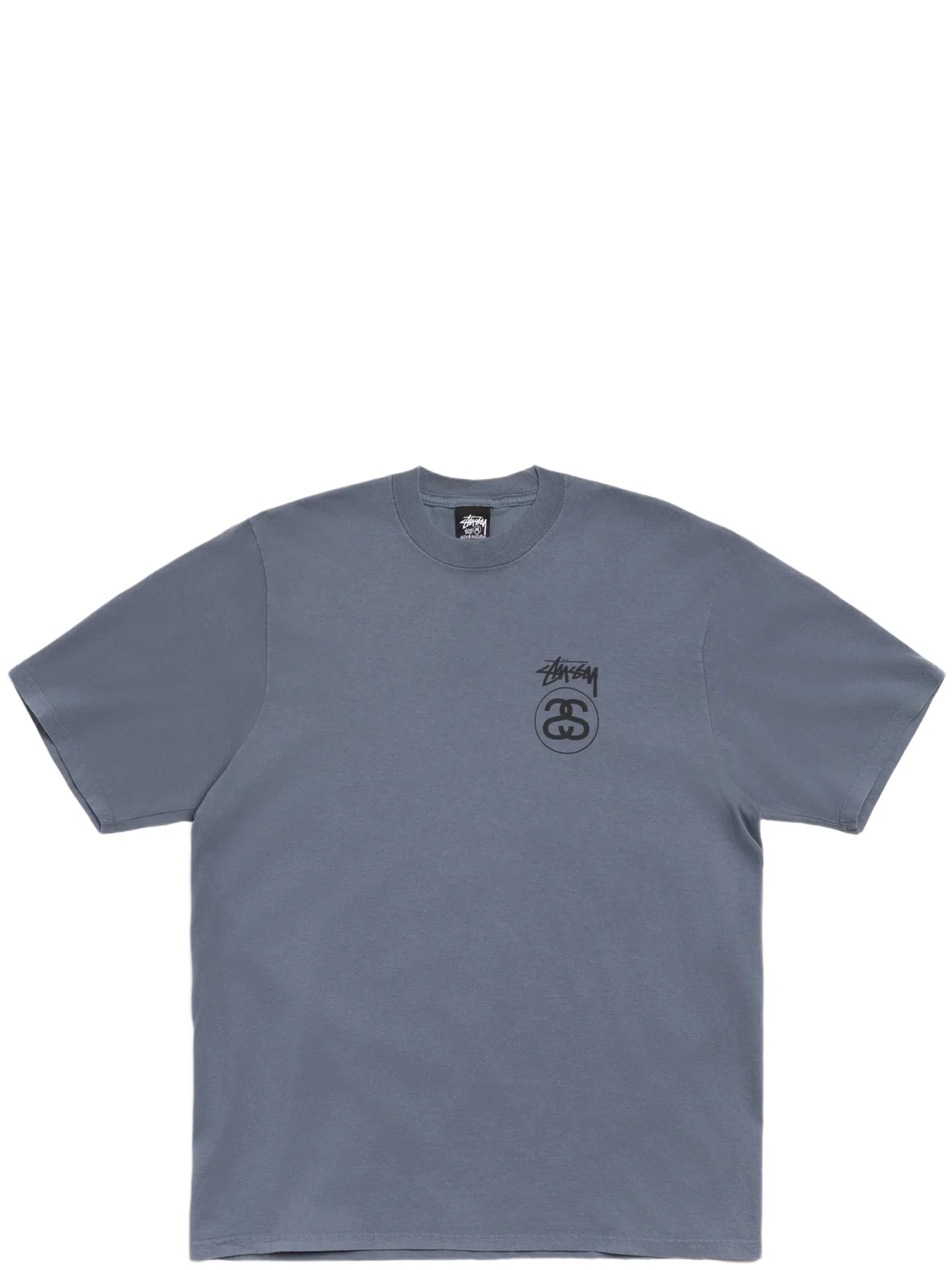 Футболки Stussy Stock Link Tee Pigment Dyed "Navy" | Farsel
