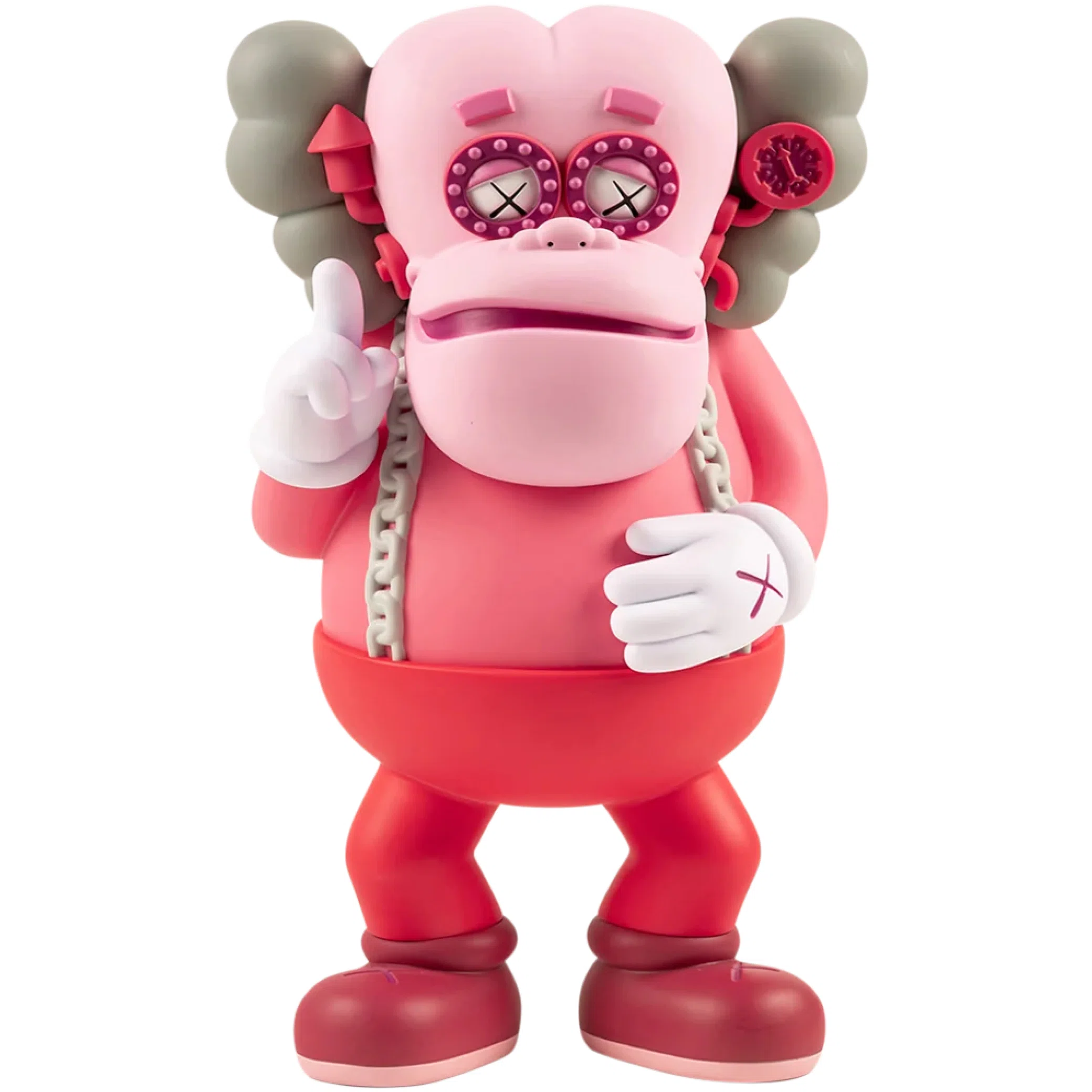Игрушки Kaws Cereal Monsters Franken Berry Figure "Red" | Farsel