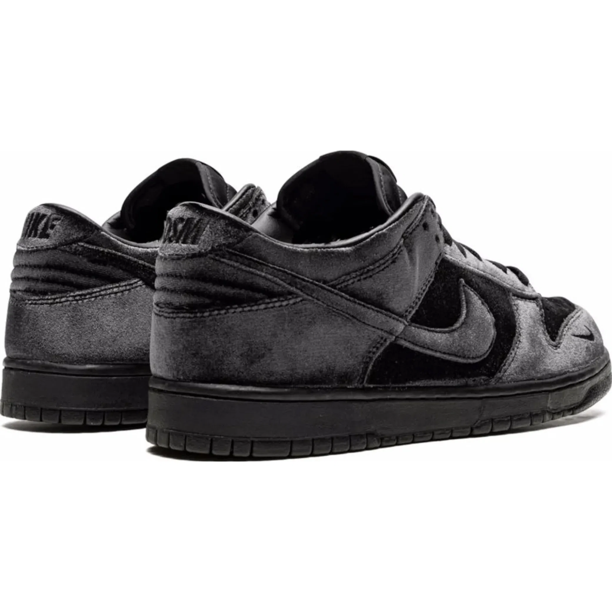 Кроссовки Nike Dunk Low "Dover Street Market - Triple Black Velvet" | Farsel