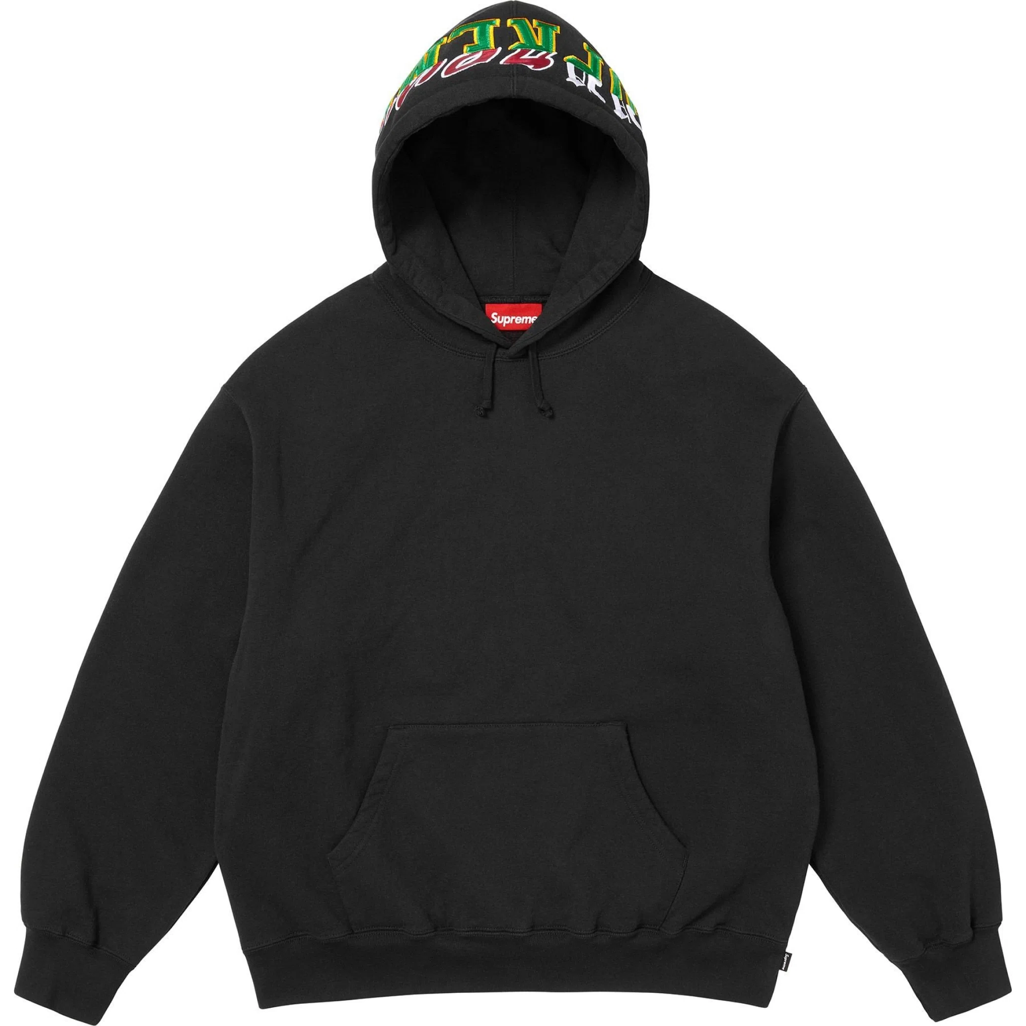 Supreme FW25 Multi Logos Hooded Sweatshirt "Black" | Farsel