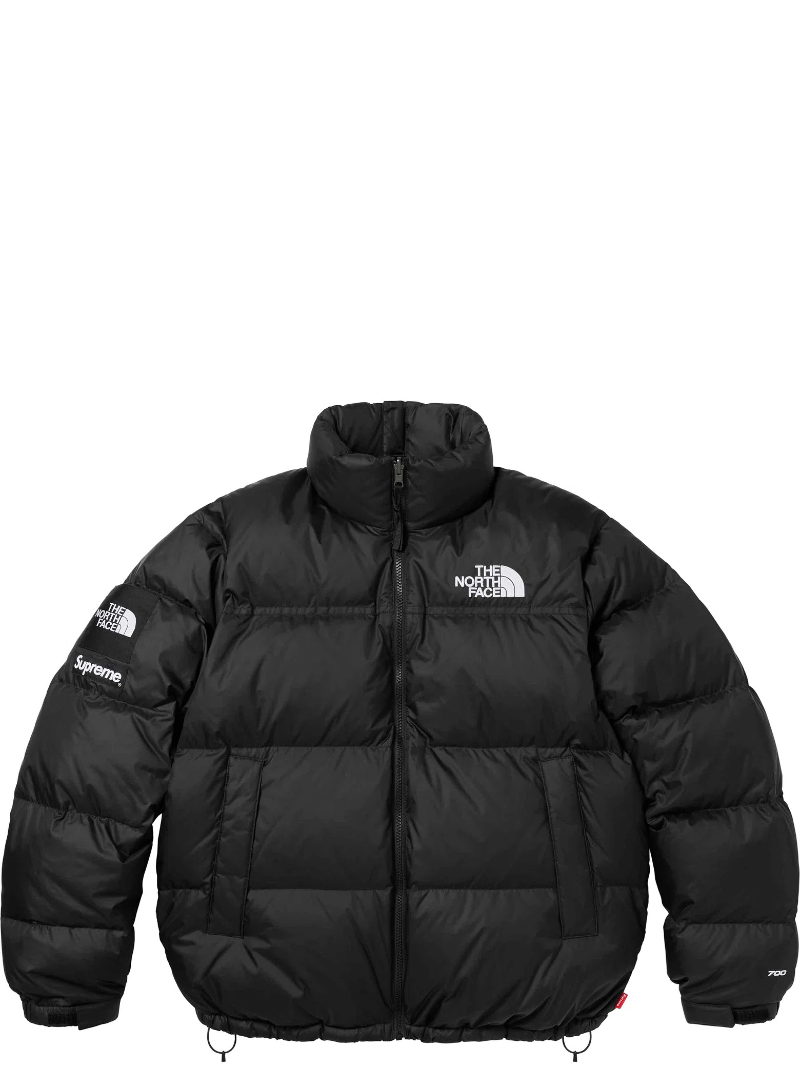 Пуховики Supreme SS24 The North Face Split Nuptse Jacket "Black" | Farsel