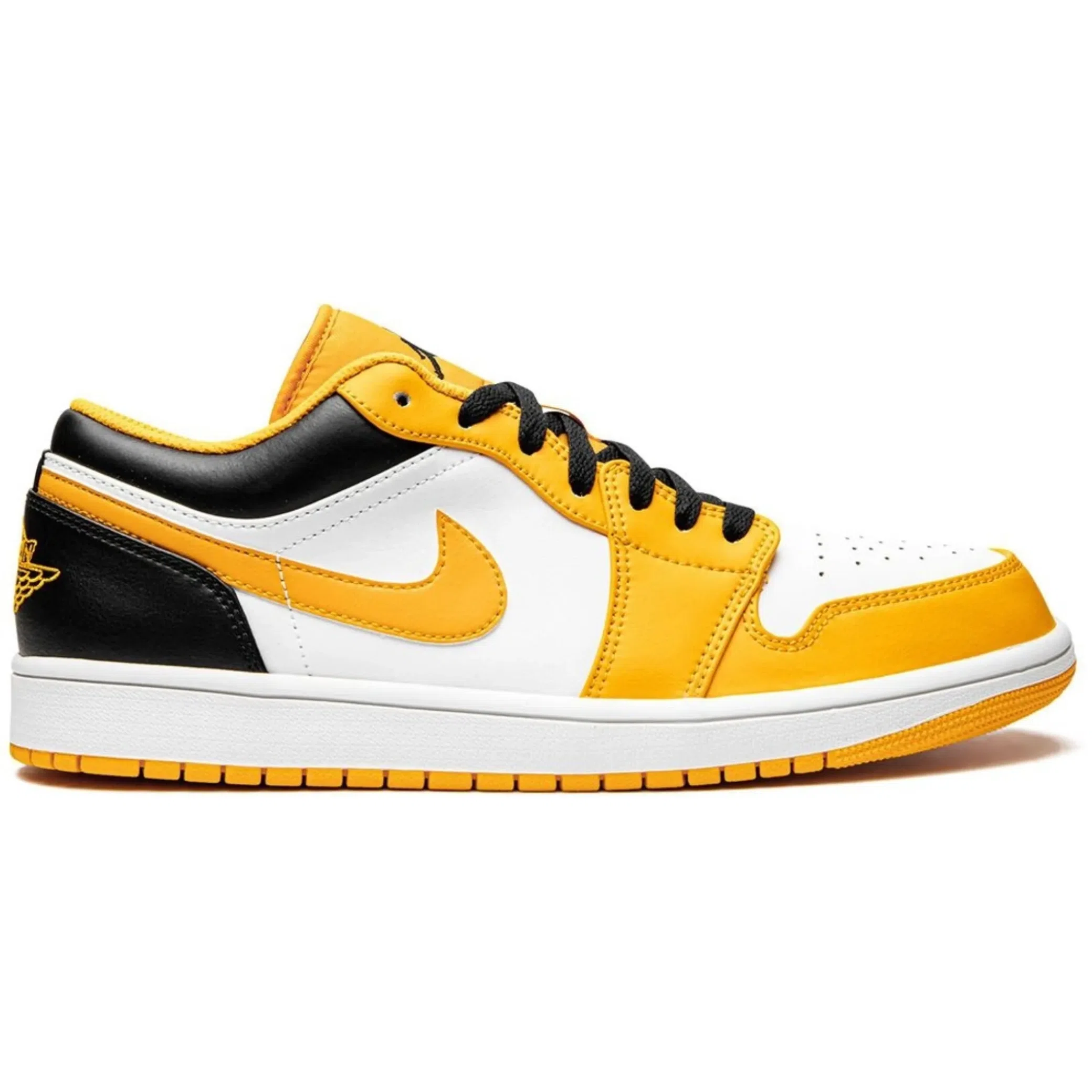 Кроссовки Nike Air Jordan 1 Low "University Gold White / Taxi" | Farsel