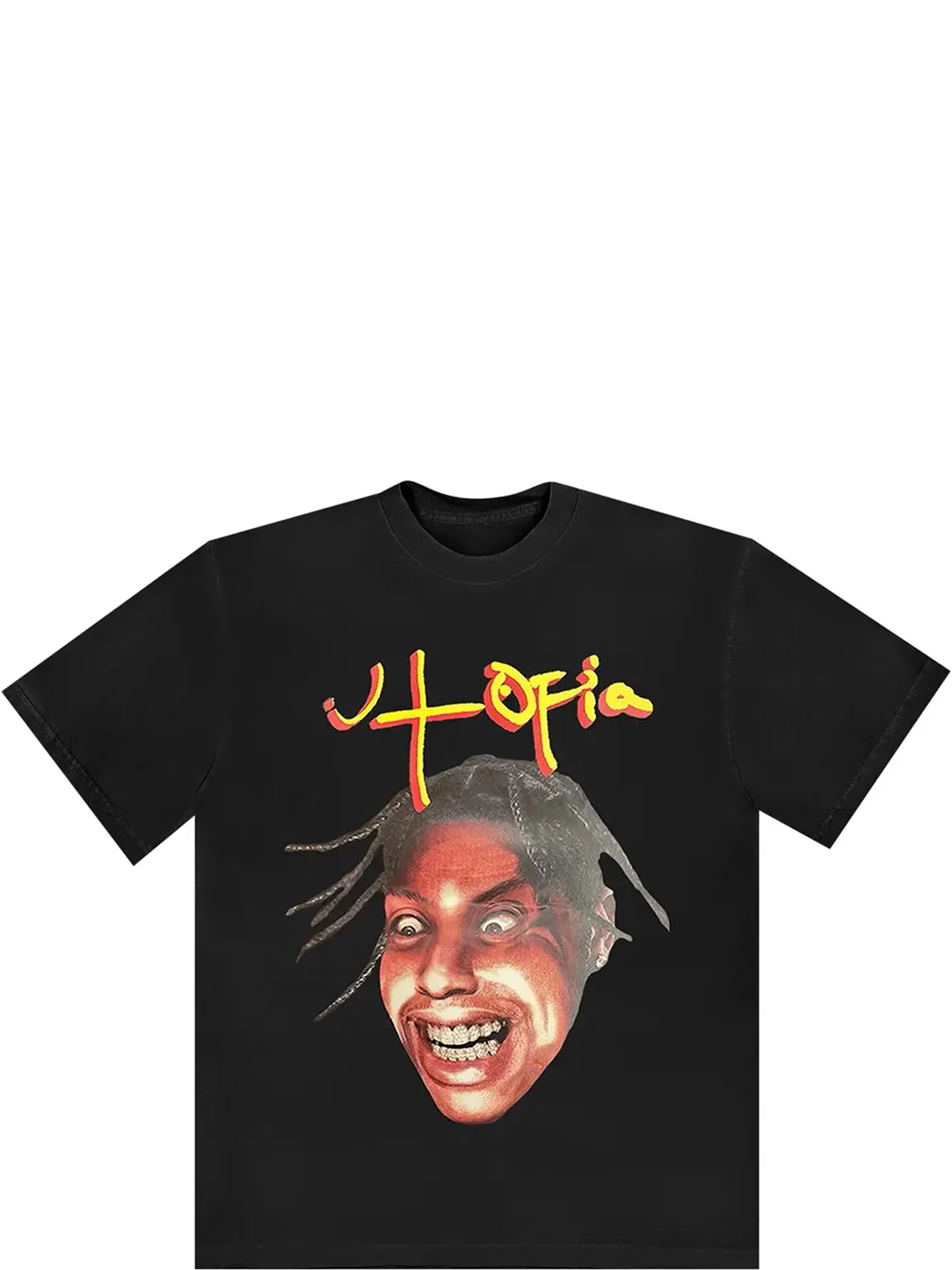 Футболки Travis Scott SS23 Utopia Tee II "Black" | Farsel