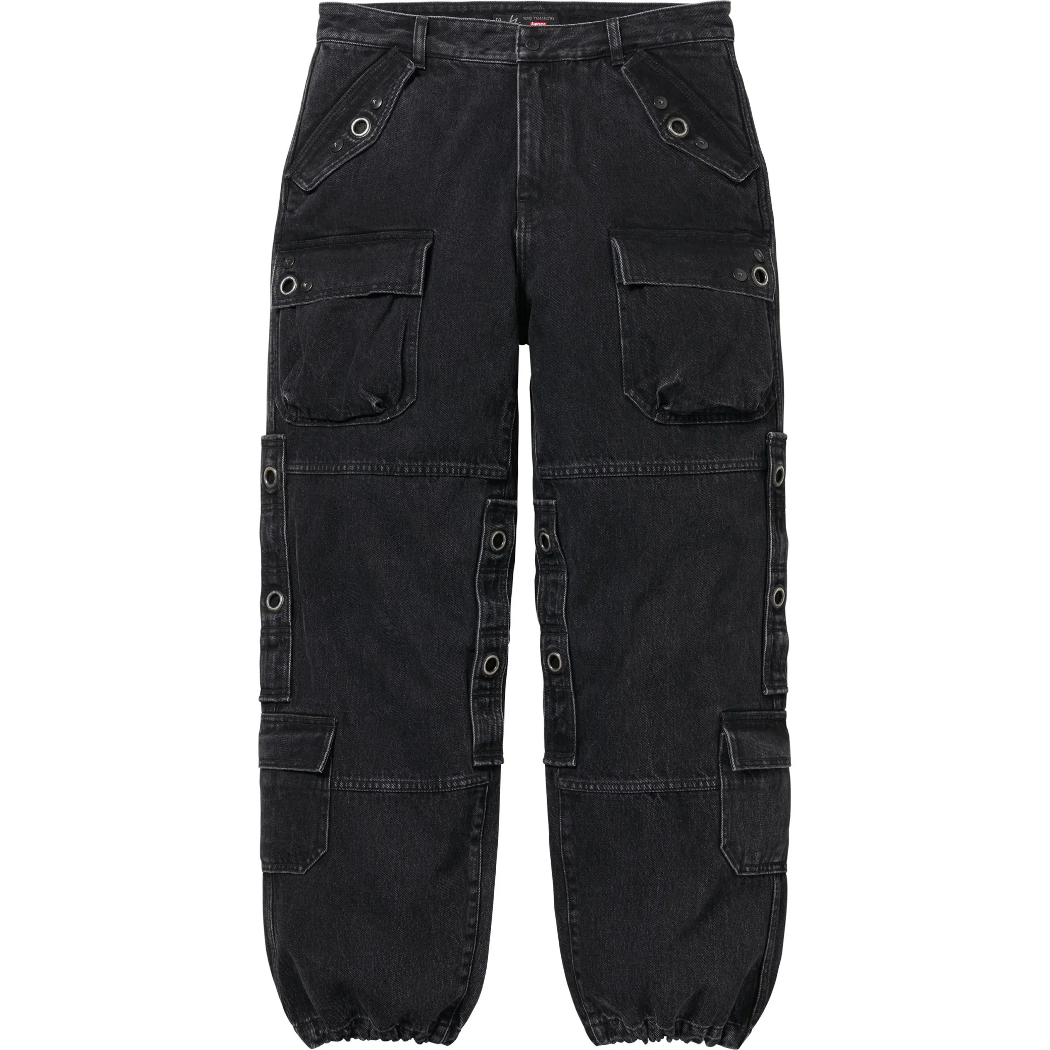 Джинсы Supreme FW25 Y’s by Yohji Yamamoto Denim Utility Pant "Washed Black" | Farsel