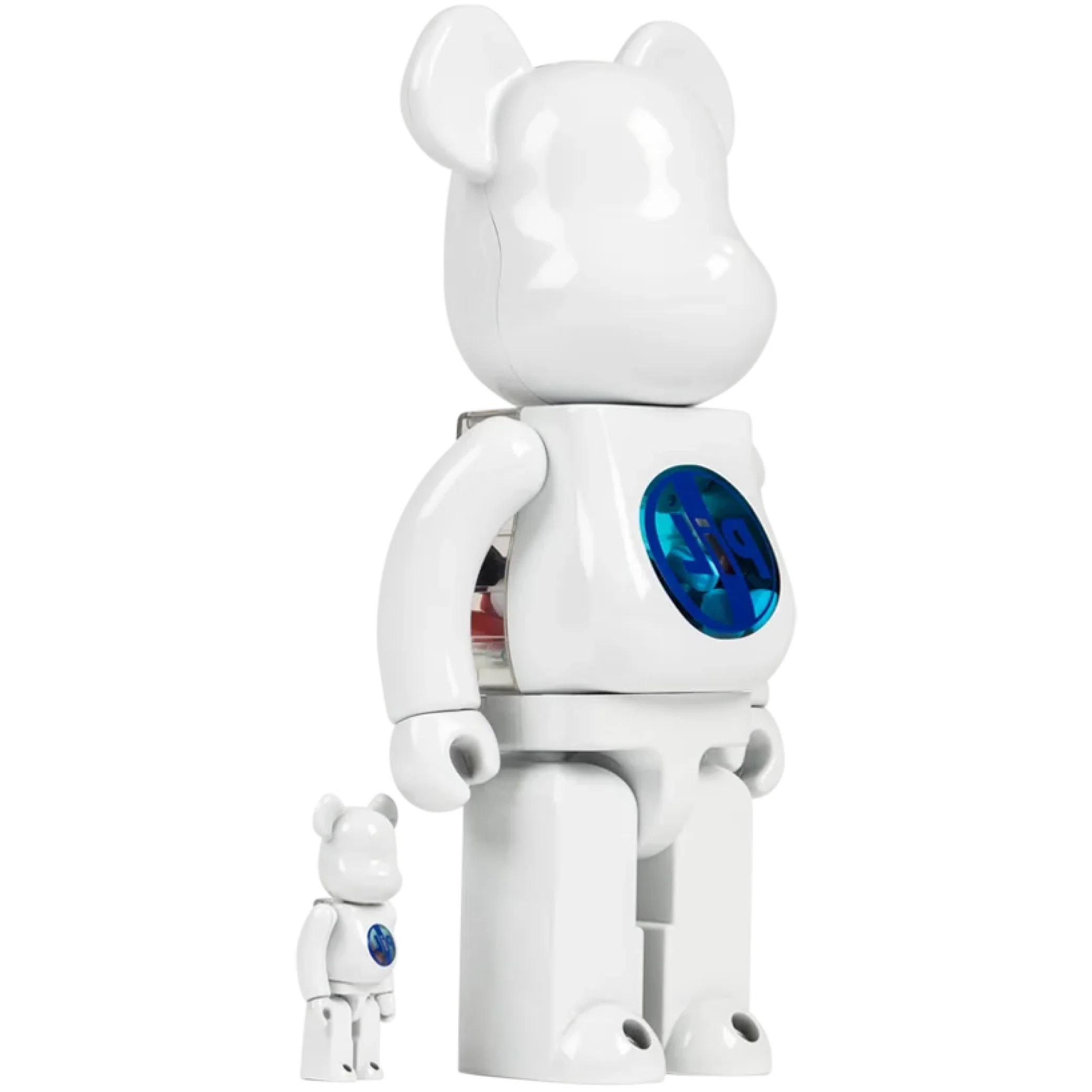  Medicom Toy Bearbrick PiL Chrome "100% and 400%" | Farsel