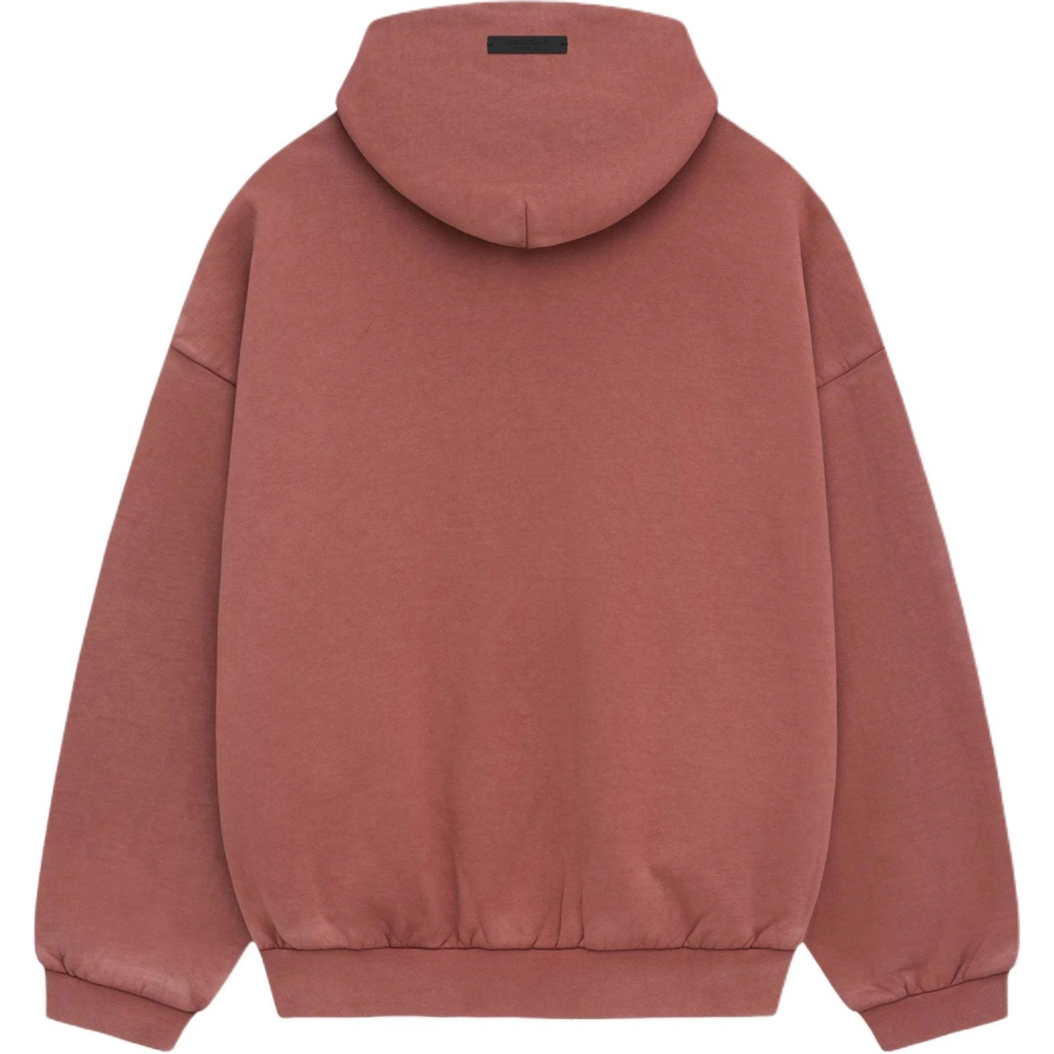  Fear of God FW24 Essentials Heavy Fleece Hoodie "Crimson" | Farsel