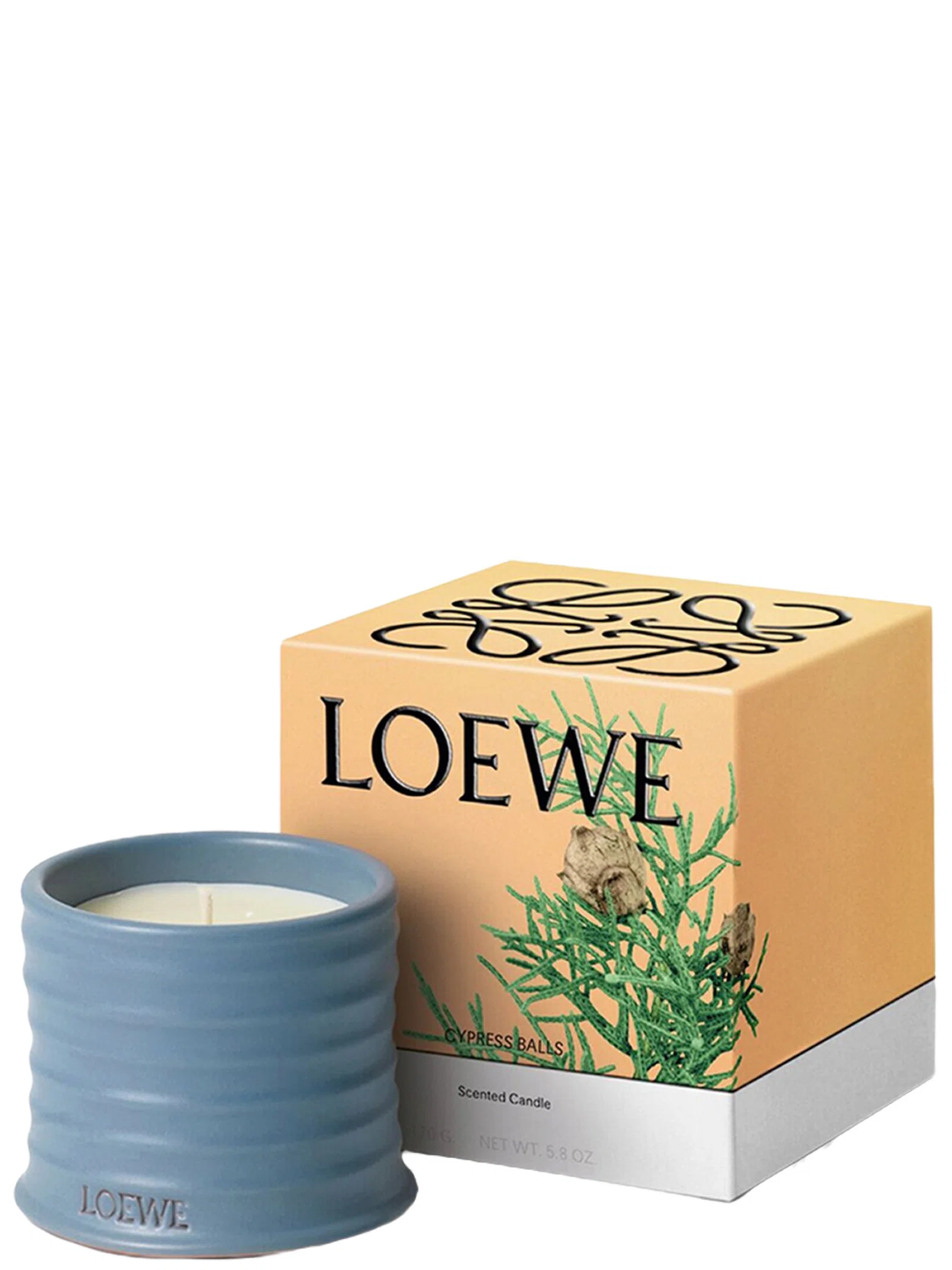 Свечи LOEWE Small Cypress Balls Scented Candle 170g | Farsel