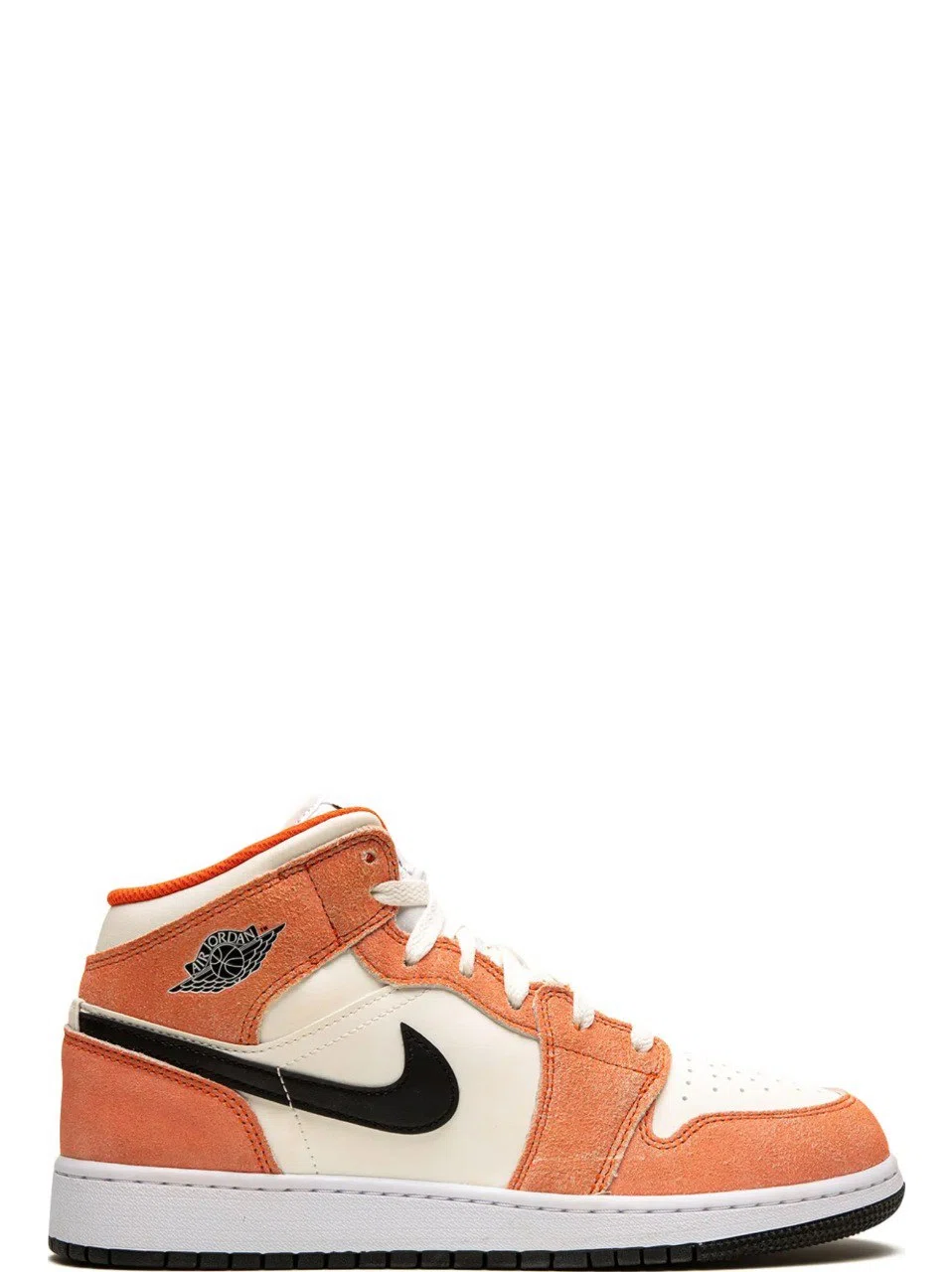 Кроссовки Nike Air Jordan 1 Mid SE GS "Orange Suede" | Farsel