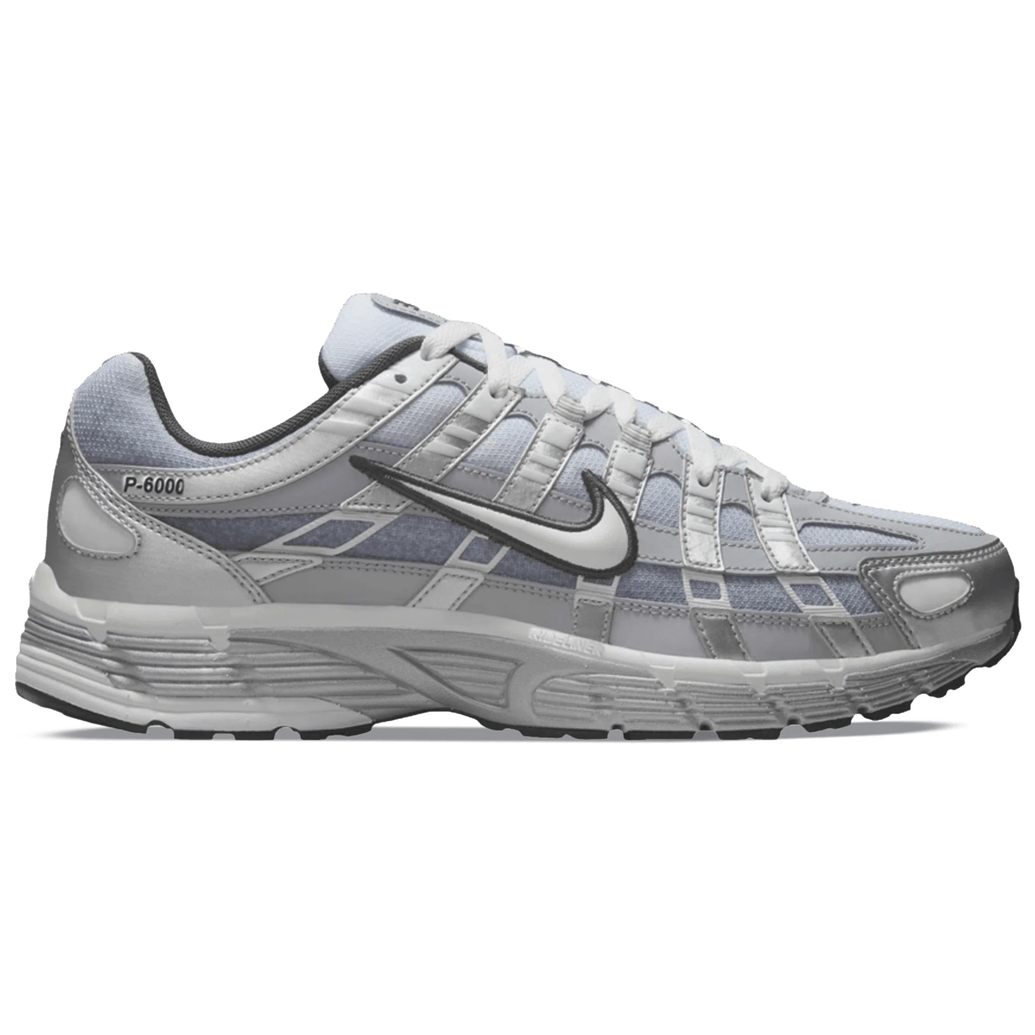Кроссовки Nike P-6000 "Metallic Silver Wolf Grey" | Farsel