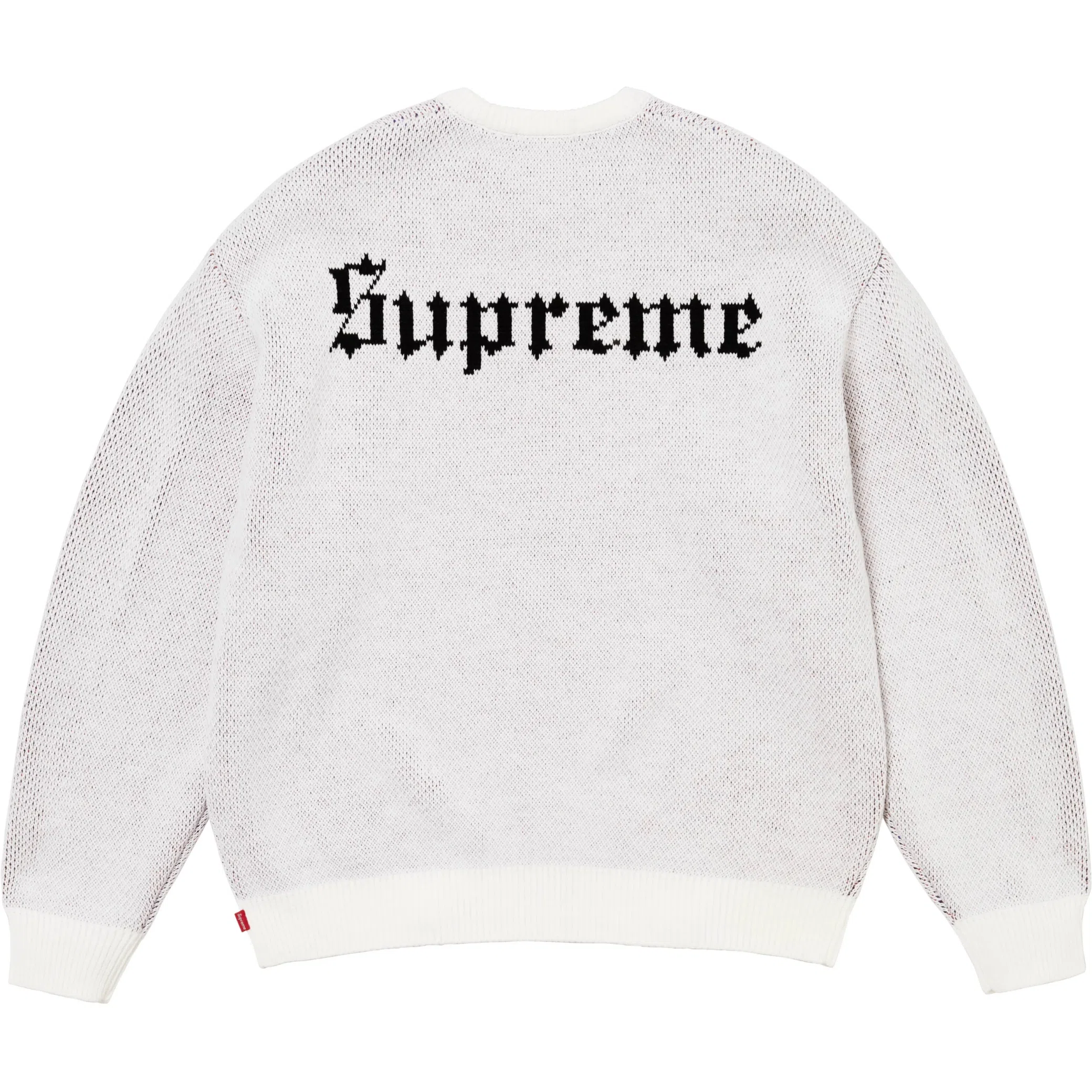  Supreme FW24 Snow White Sweater "White" | Farsel