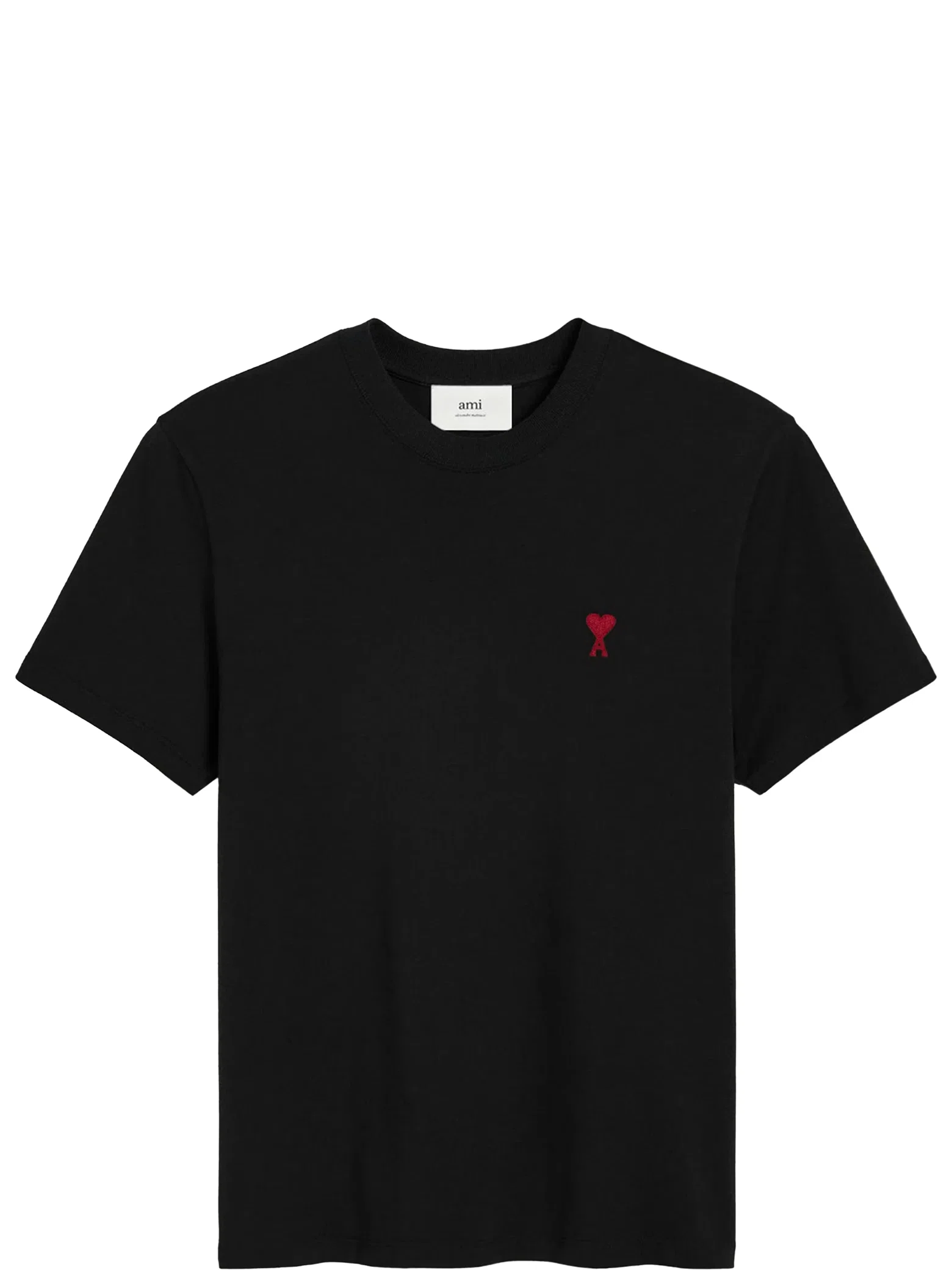 Футболки Ami Paris Ami De Coeur T-Shirt "Black" | Farsel