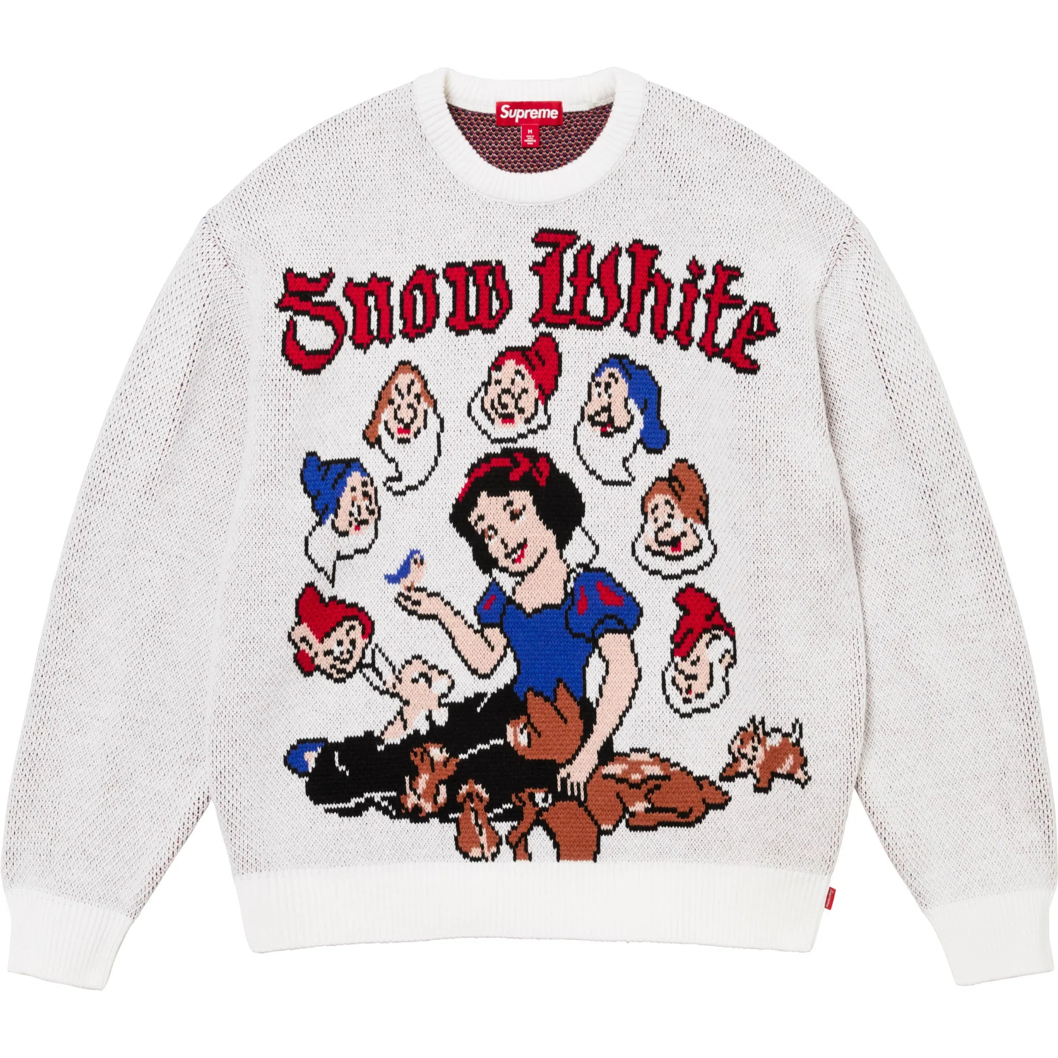  Supreme FW24 Snow White Sweater "White" | Farsel