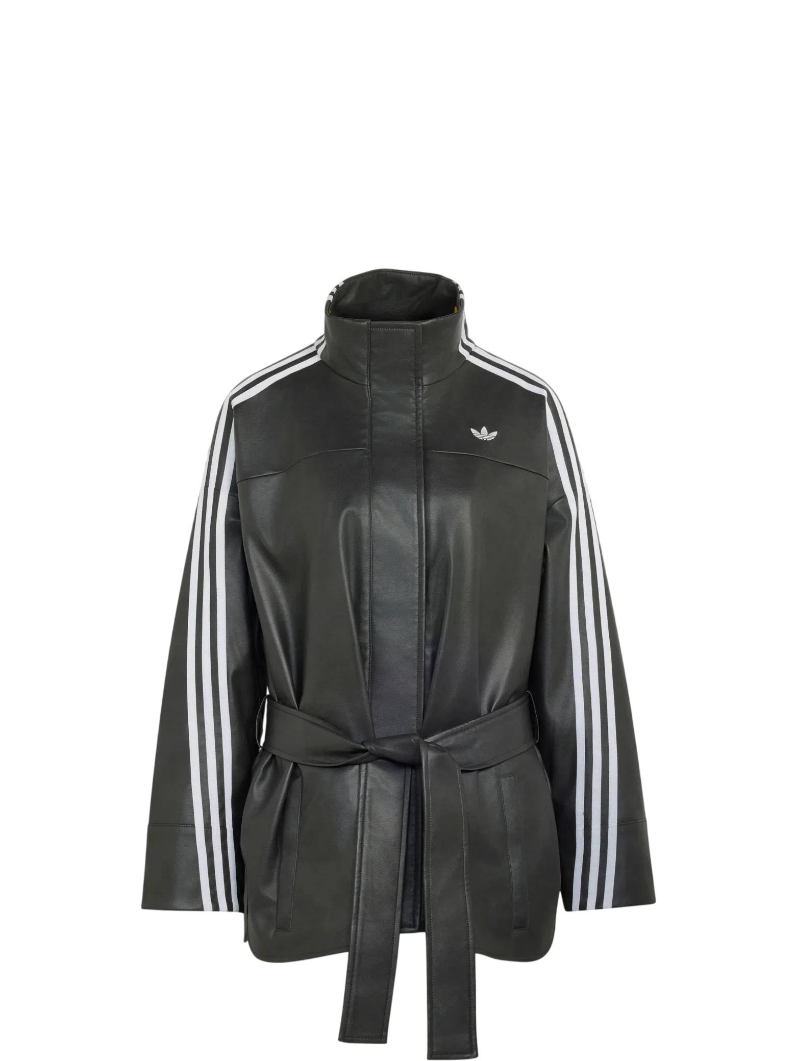 Куртки Adidas Adilenium Season 6 Pleather Jacket "Black" | Farsel