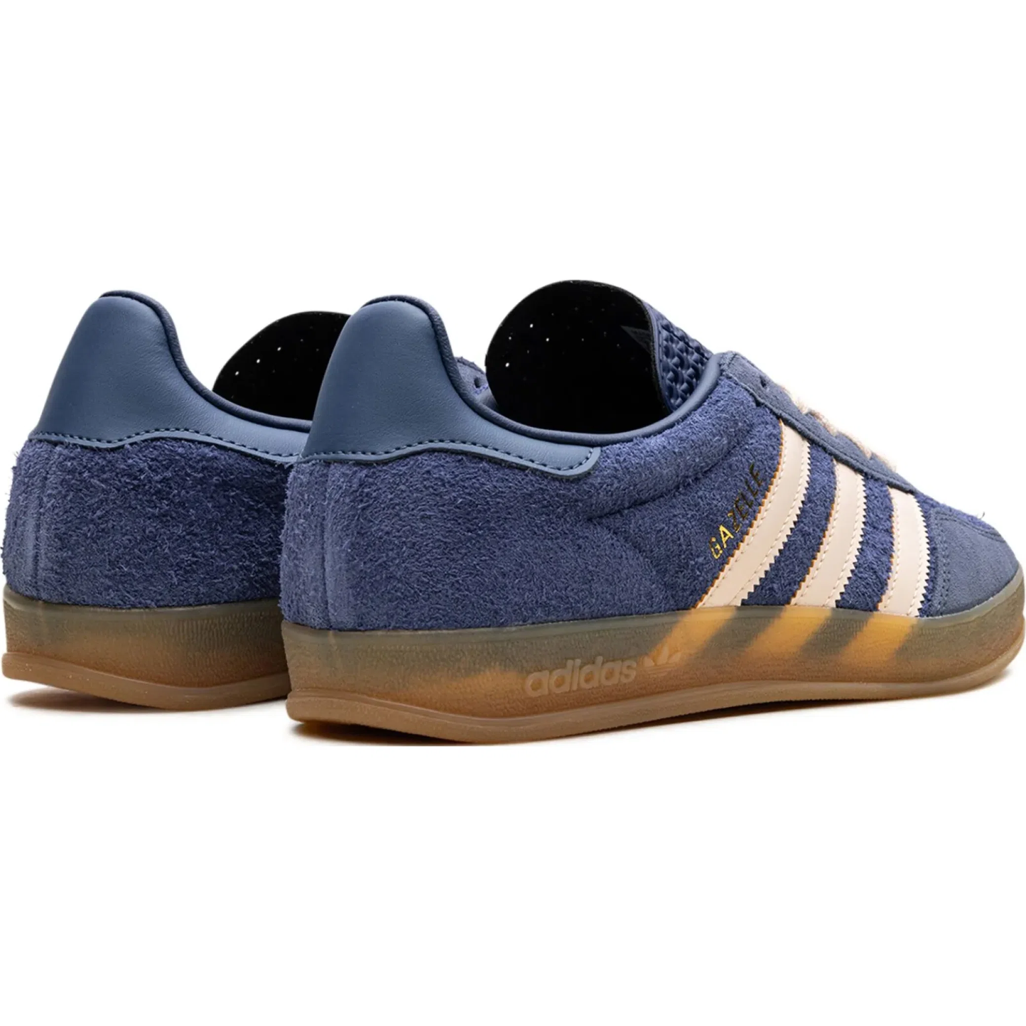 Кроссовки Adidas Gazelle Indoor "Dark Blue Suede" | Farsel