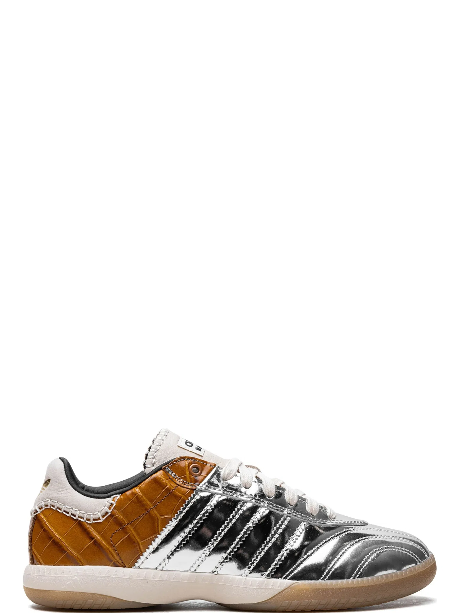 Кроссовки Adidas Samba Millennium "Wales Bonner - Silver Metallic Yellow Croc" | Farsel