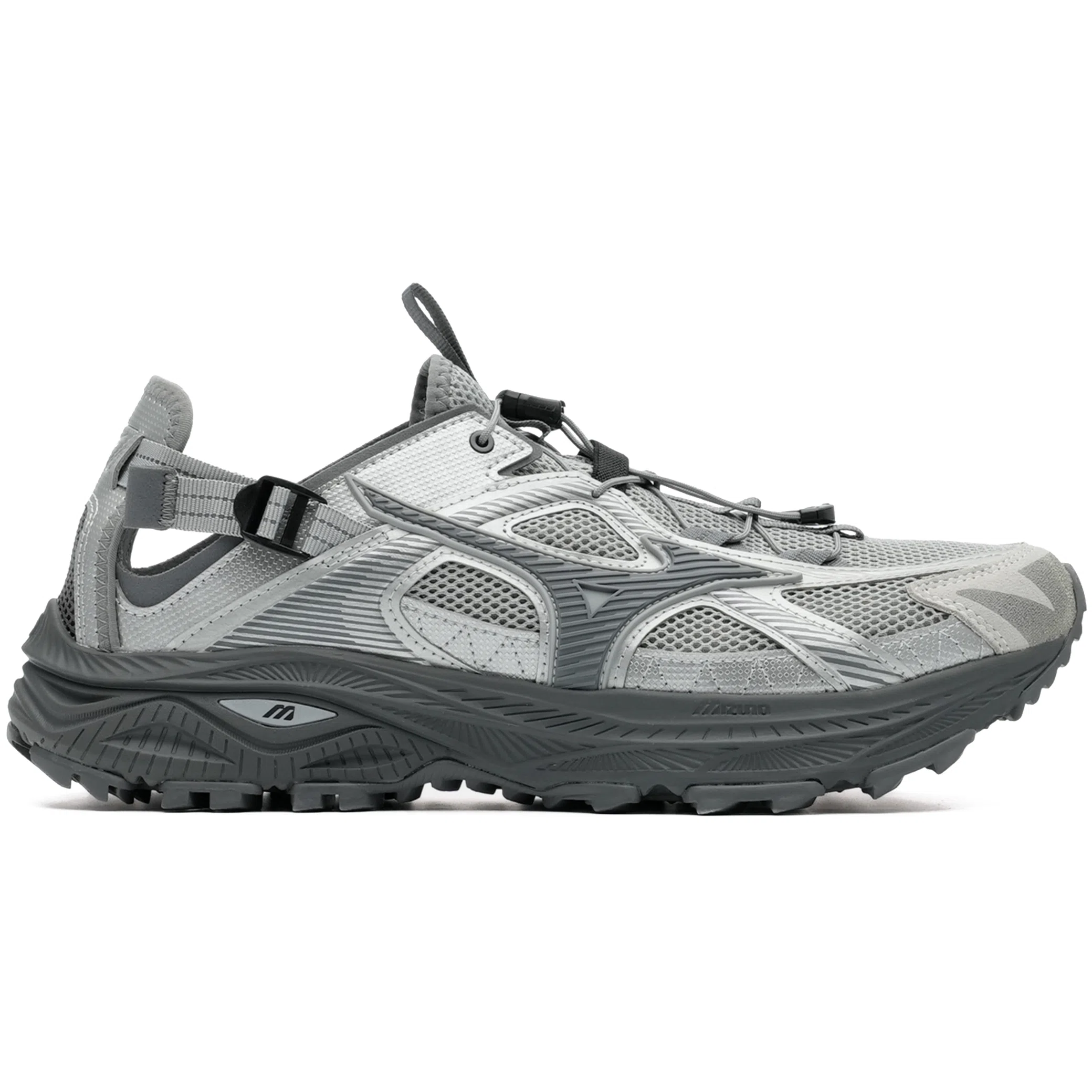 Кроссовки Mizuno Racer Trail SE "Silver / Gray" | Farsel
