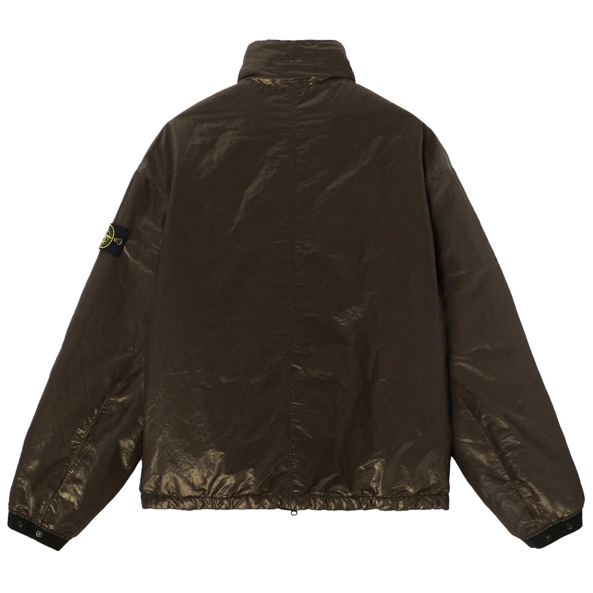 Куртки Stone Island Nylon Metal Colour Weft Jacket "Dark Brown" | Farsel