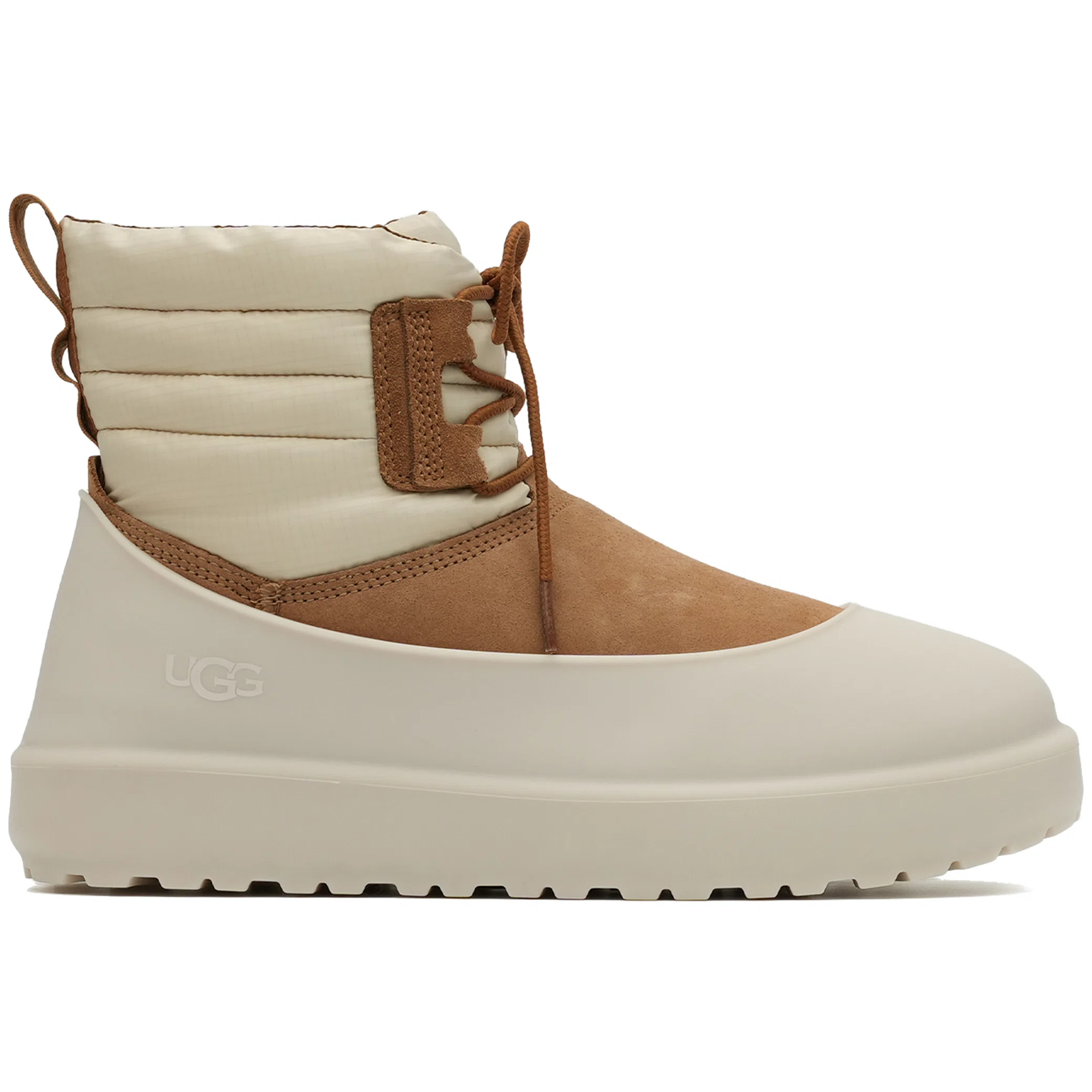 Угги UGG Classic Mini Lace Up Weather "Chestnut Whitecap" | Farsel