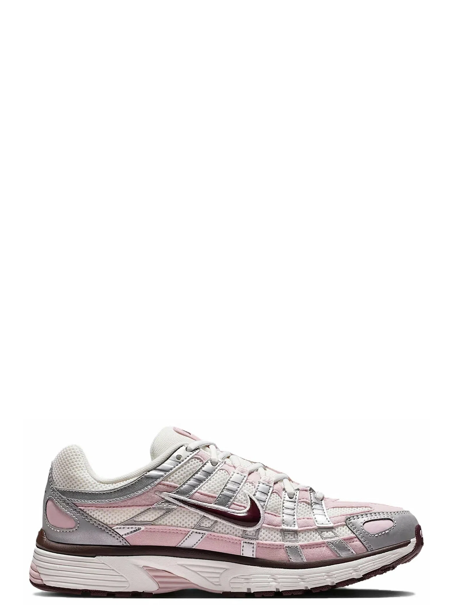 Кроссовки Nike P-6000 WMNS "Silver Burgundy Plum Chalk" | Farsel