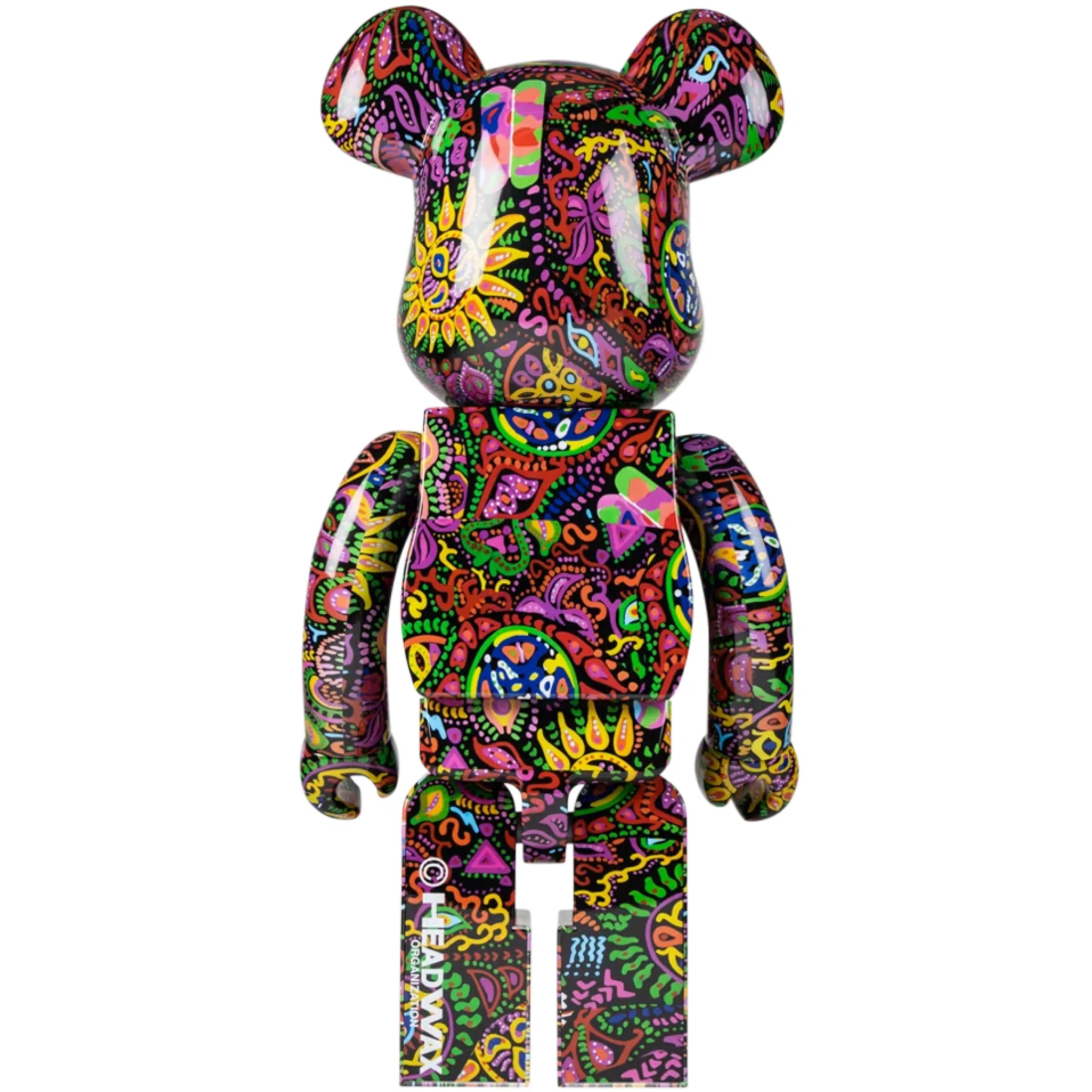  Medicom Toy Bearbrick Psychedelic Paisley "1000%" | Farsel