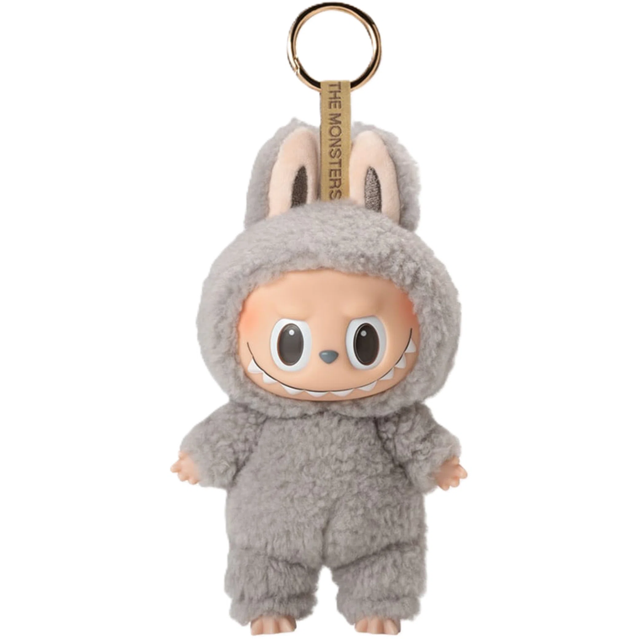 Брелоки Pop Mart Labubu The Monsters Tasty Macarons Vinyl Plush Pendant "Sesame Bean" | Farsel