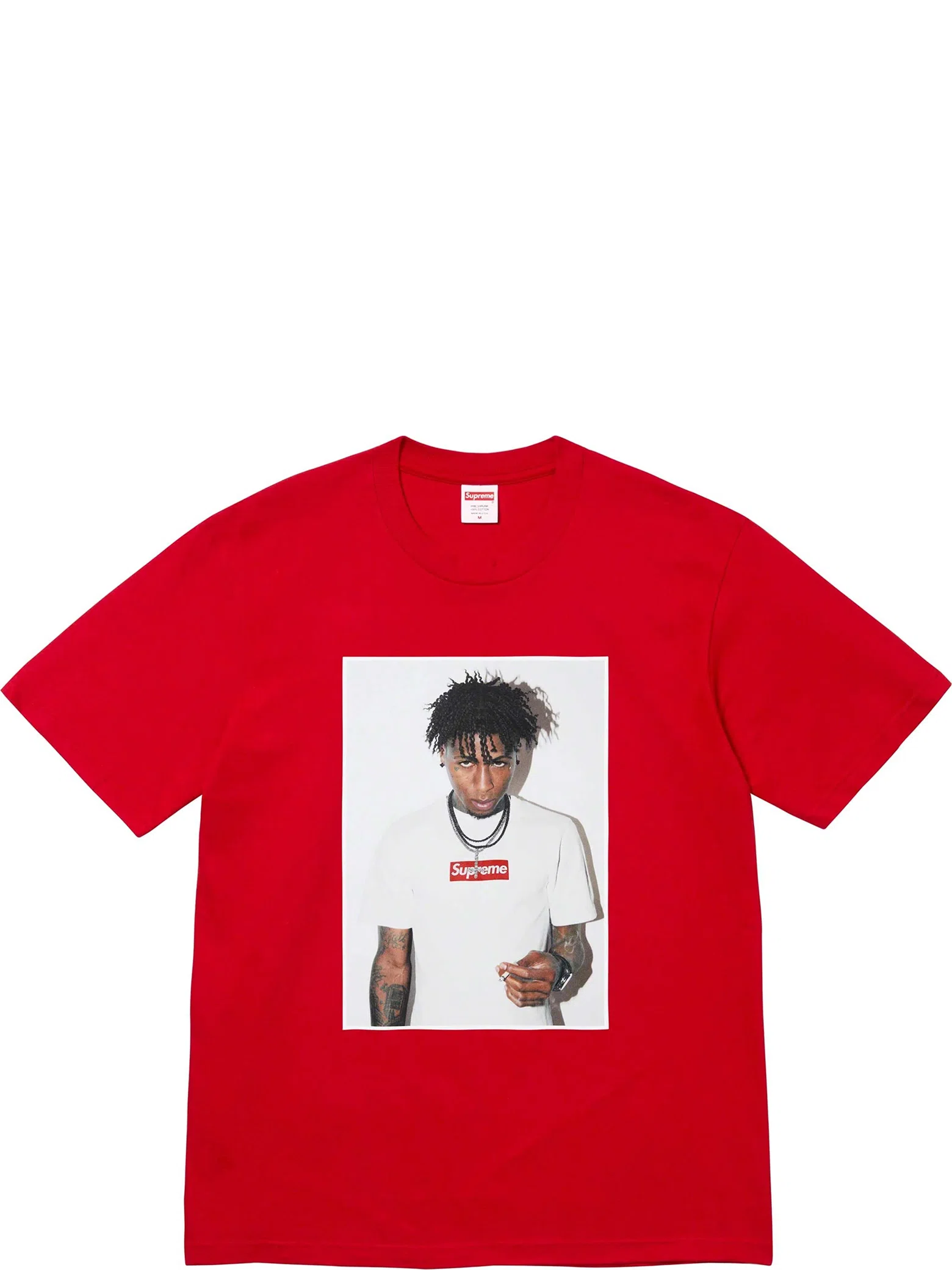 Футболки Supreme FW23 WEEK1 NBA YOUNGBOY Tee "Red" | Farsel