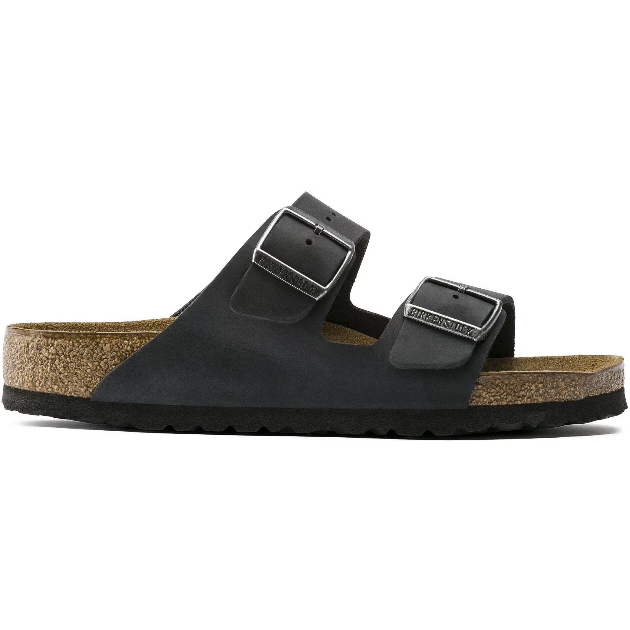 Сланцы Birkenstock Arizona Soft Footbed Oiled Leather "Black" | Farsel