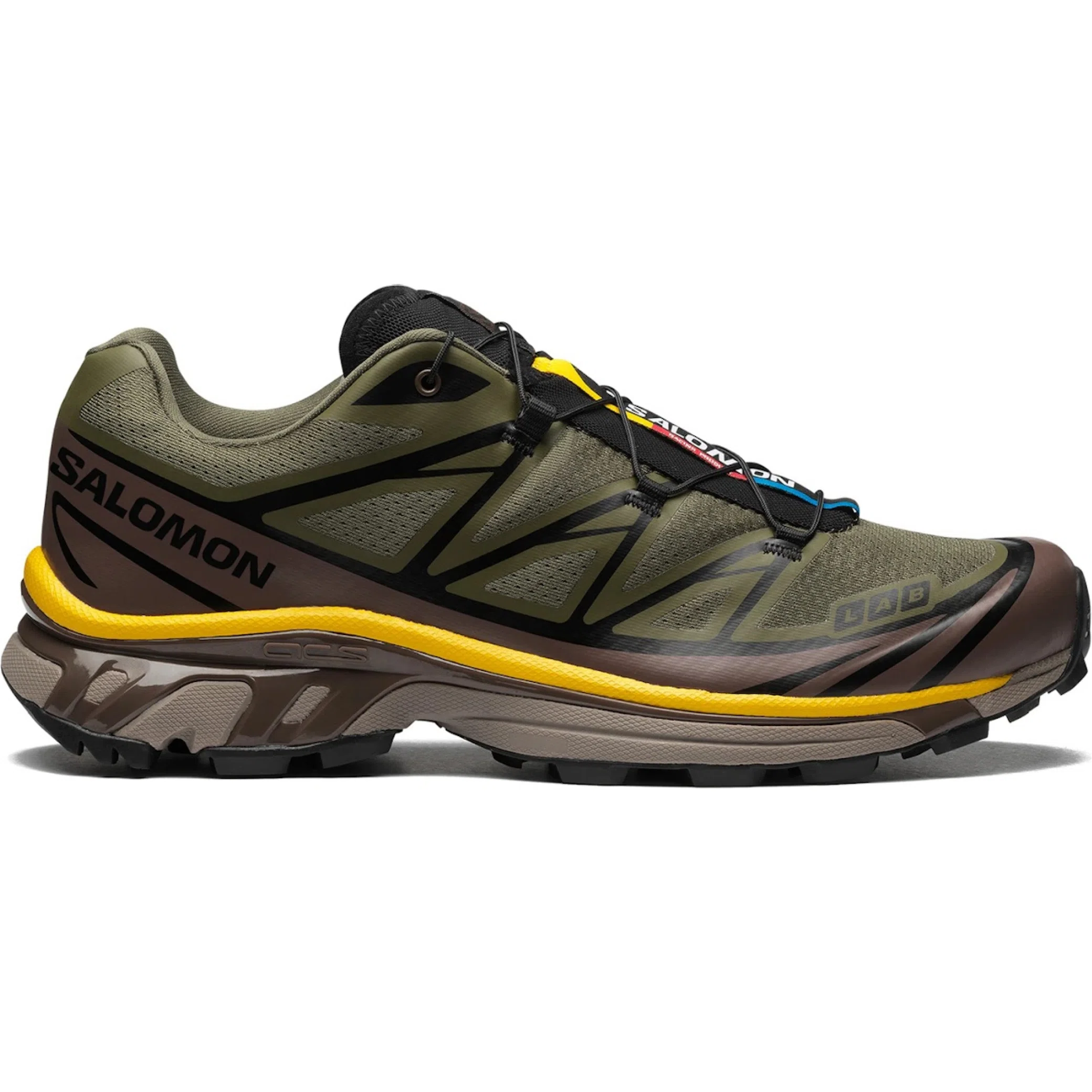 Кроссовки Salomon XT-6 "Olive Night Sulphur" | Farsel
