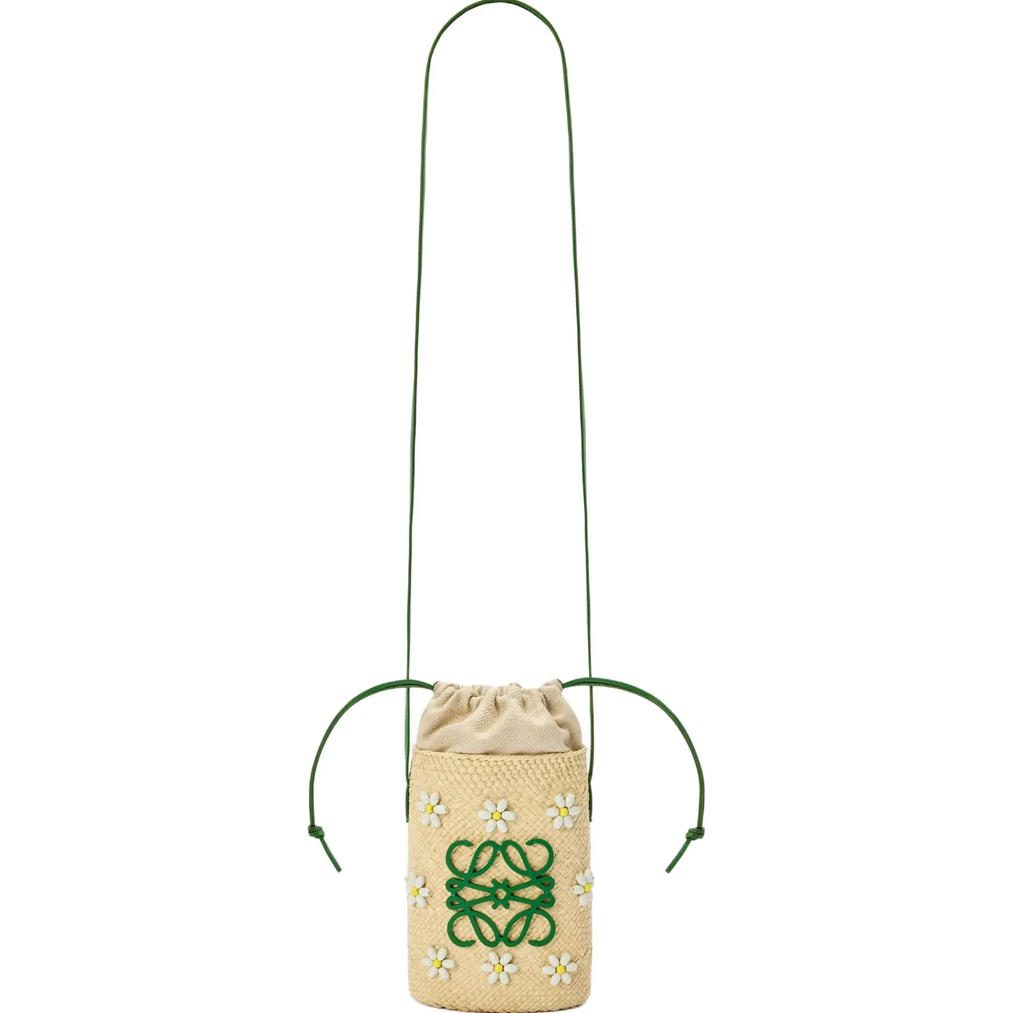 Сумки LOEWE Paula’s Ibiza Square Pocket "Tropical Green/White" | Farsel