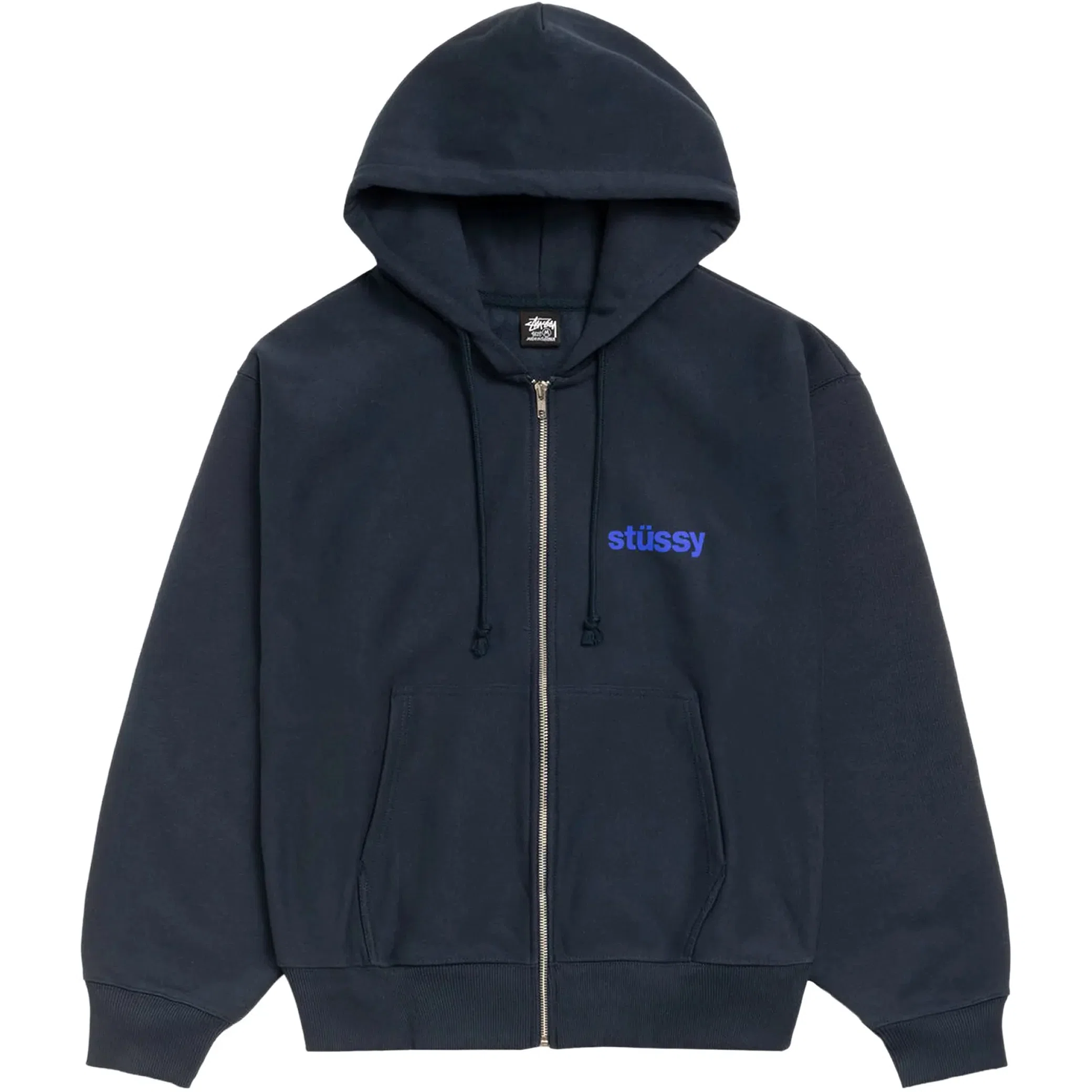 Худи Stussy Built Tough Zip Hoodie "Navy" | Farsel
