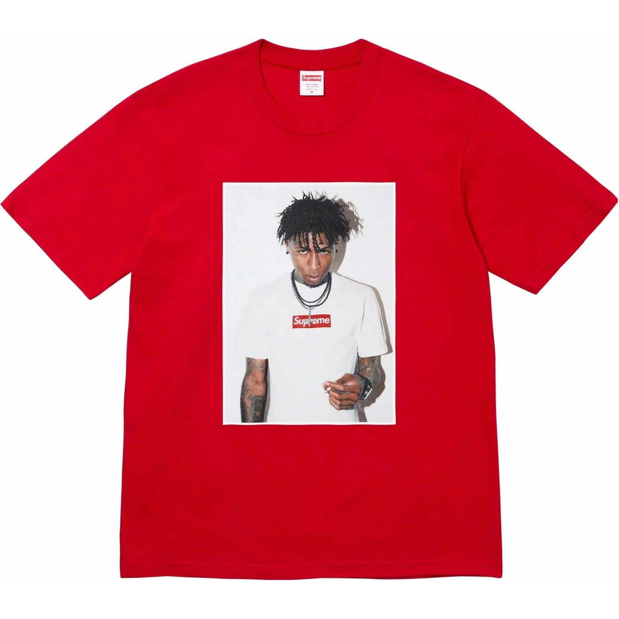 Футболки Supreme FW23 WEEK1 NBA YOUNGBOY Tee "Red" | Farsel