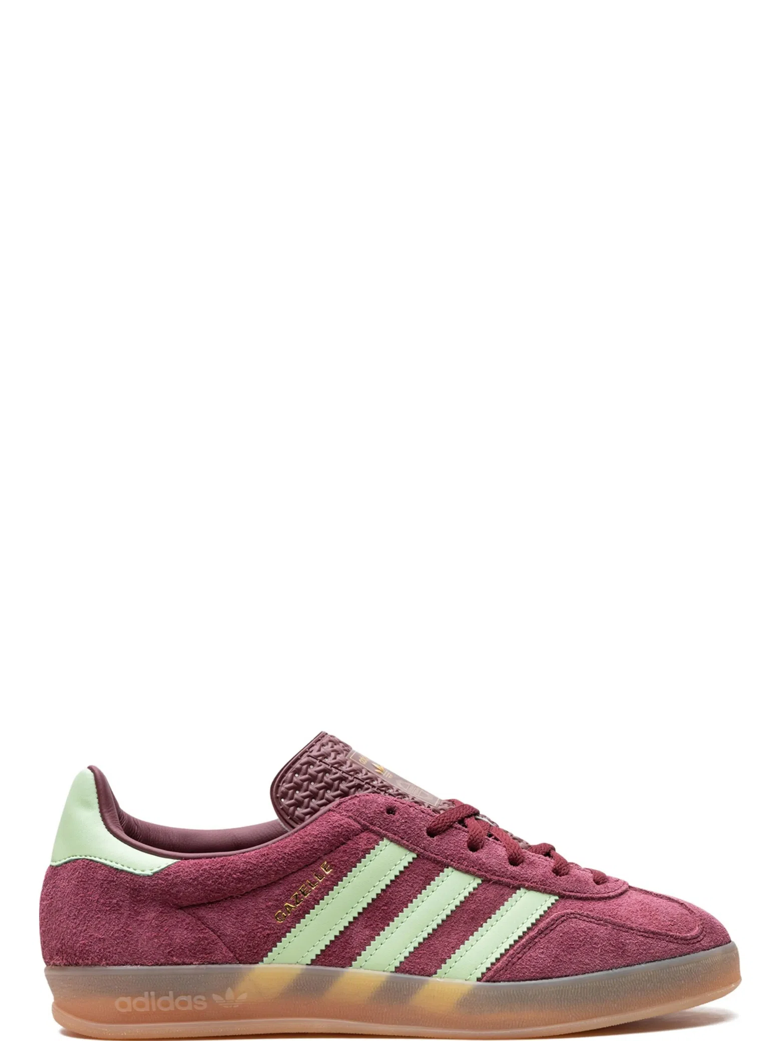 Кроссовки Adidas Gazelle Indoor "Shadow Red Semi Spark Green" | Farsel