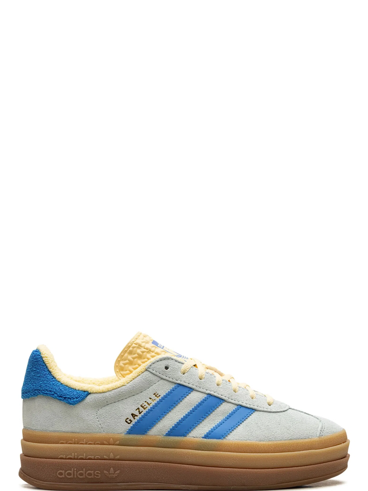 Кроссовки Adidas Gazelle Bold Wmns "Almost Blue Yellow" | Farsel