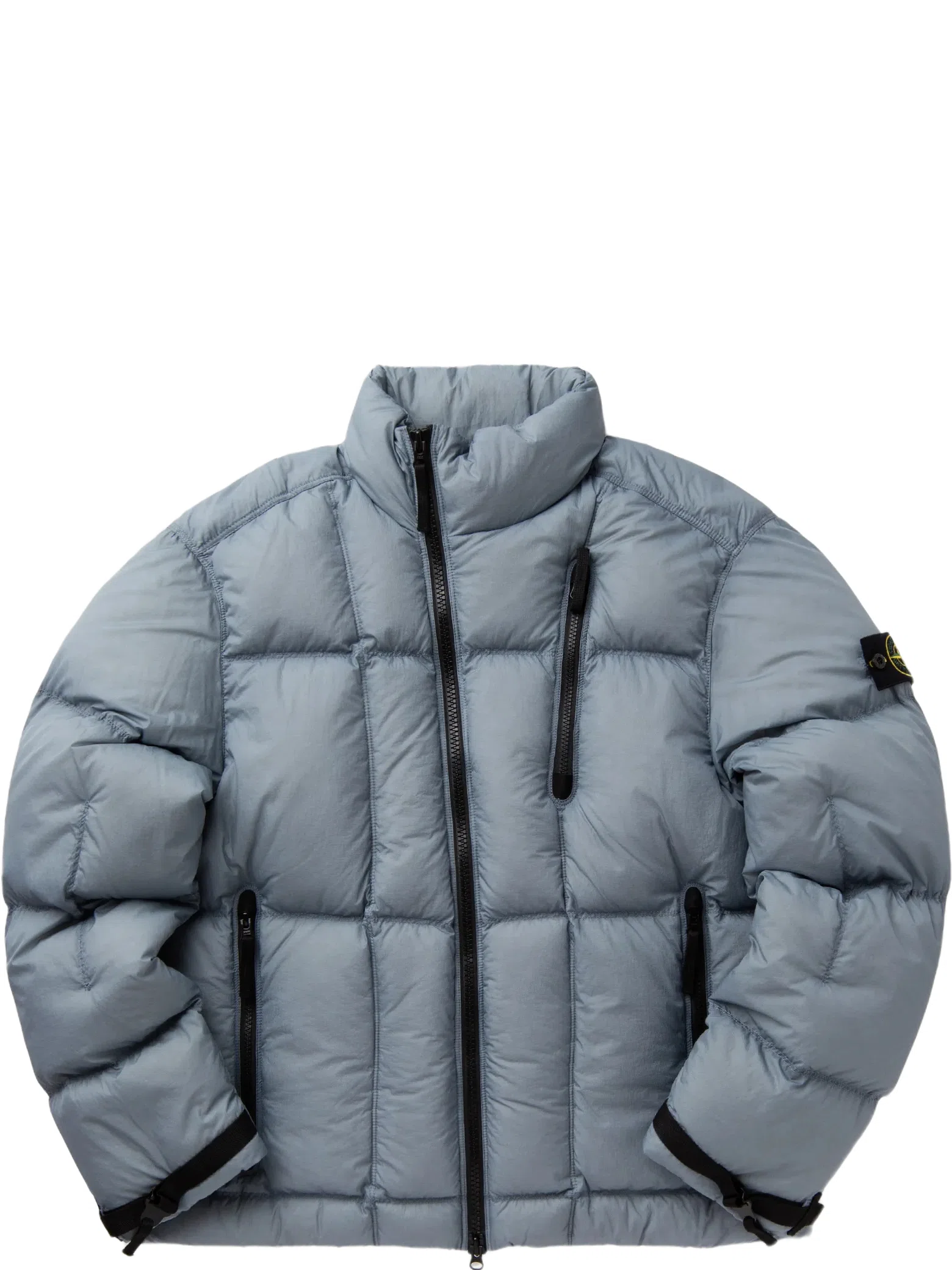 Куртки Stone Island Lightweight Stand Collar Down Jacket "Avio Blue" | Farsel