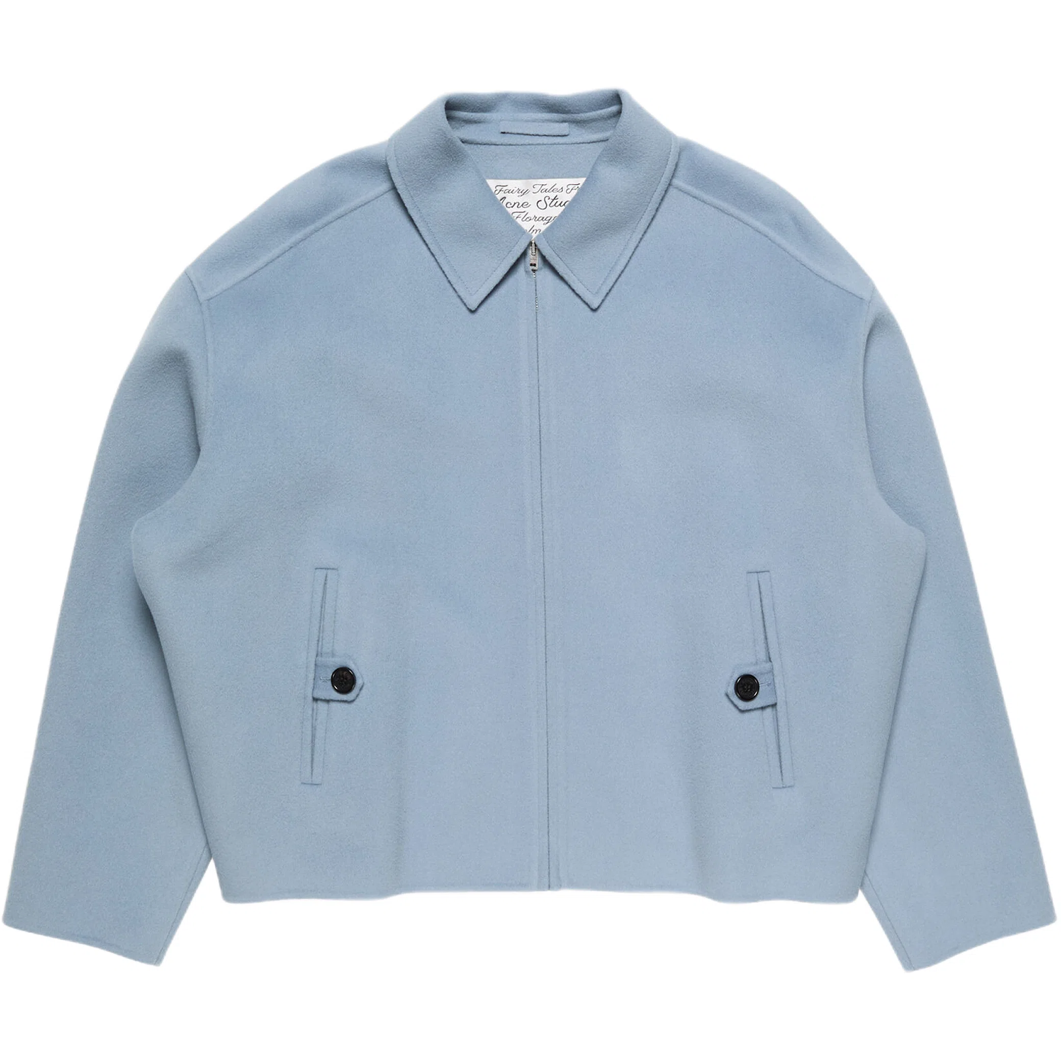 Куртки Acne Studios Cashmere Jacket "Dusty Blue" | Farsel