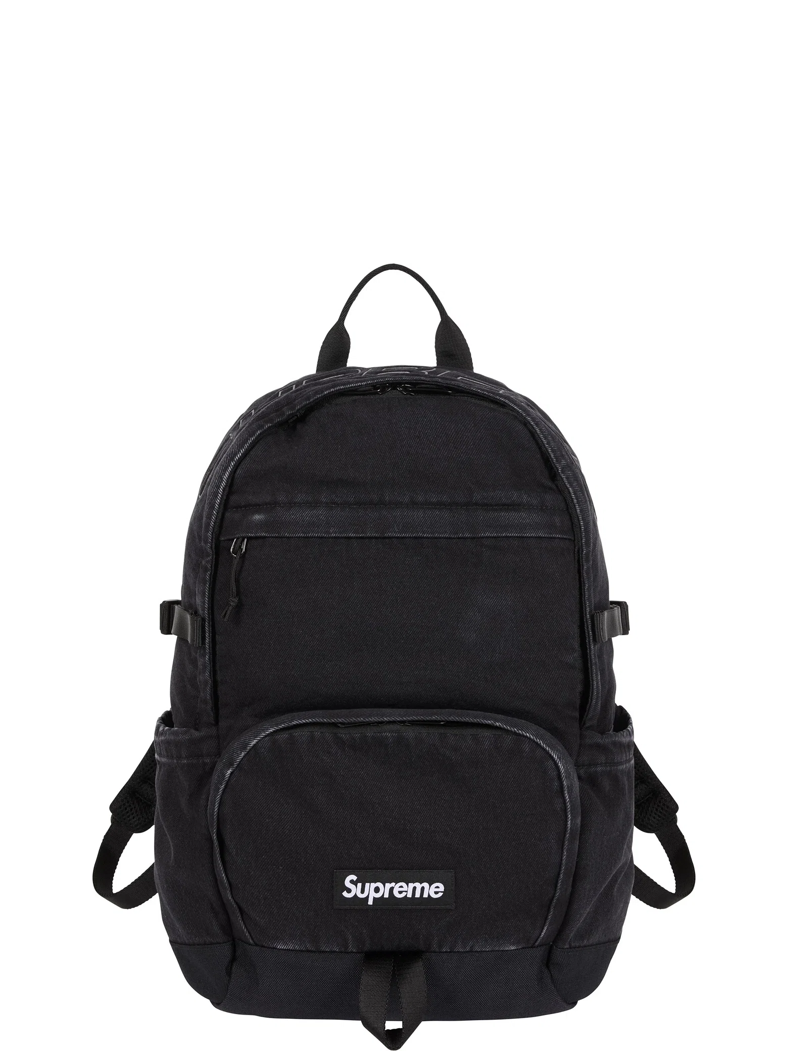 Рюкзаки Supreme FW25 Denim Backpack "Black" | Farsel
