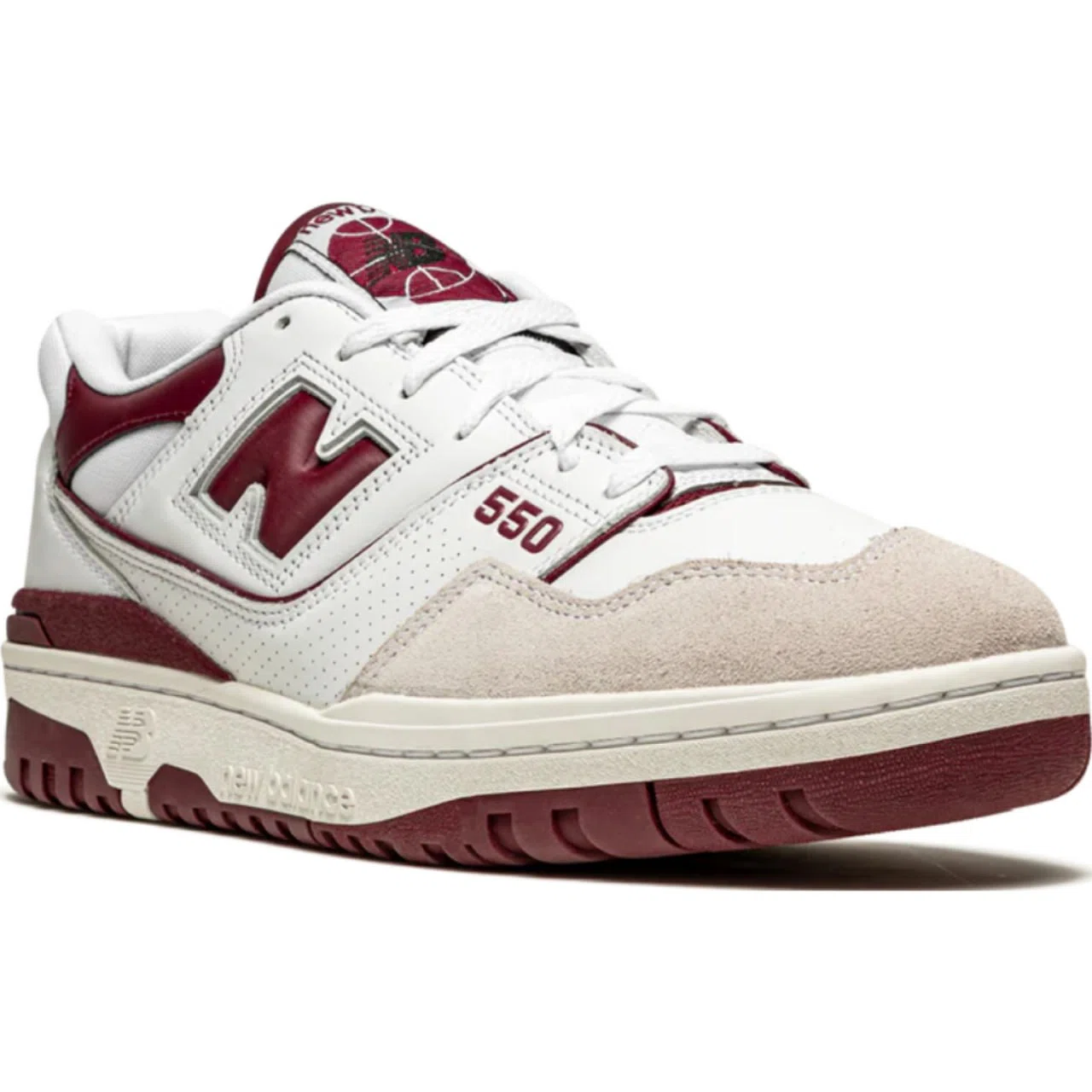 Кроссовки New Balance 550 "Sea Salt - Burgundy" | Farsel