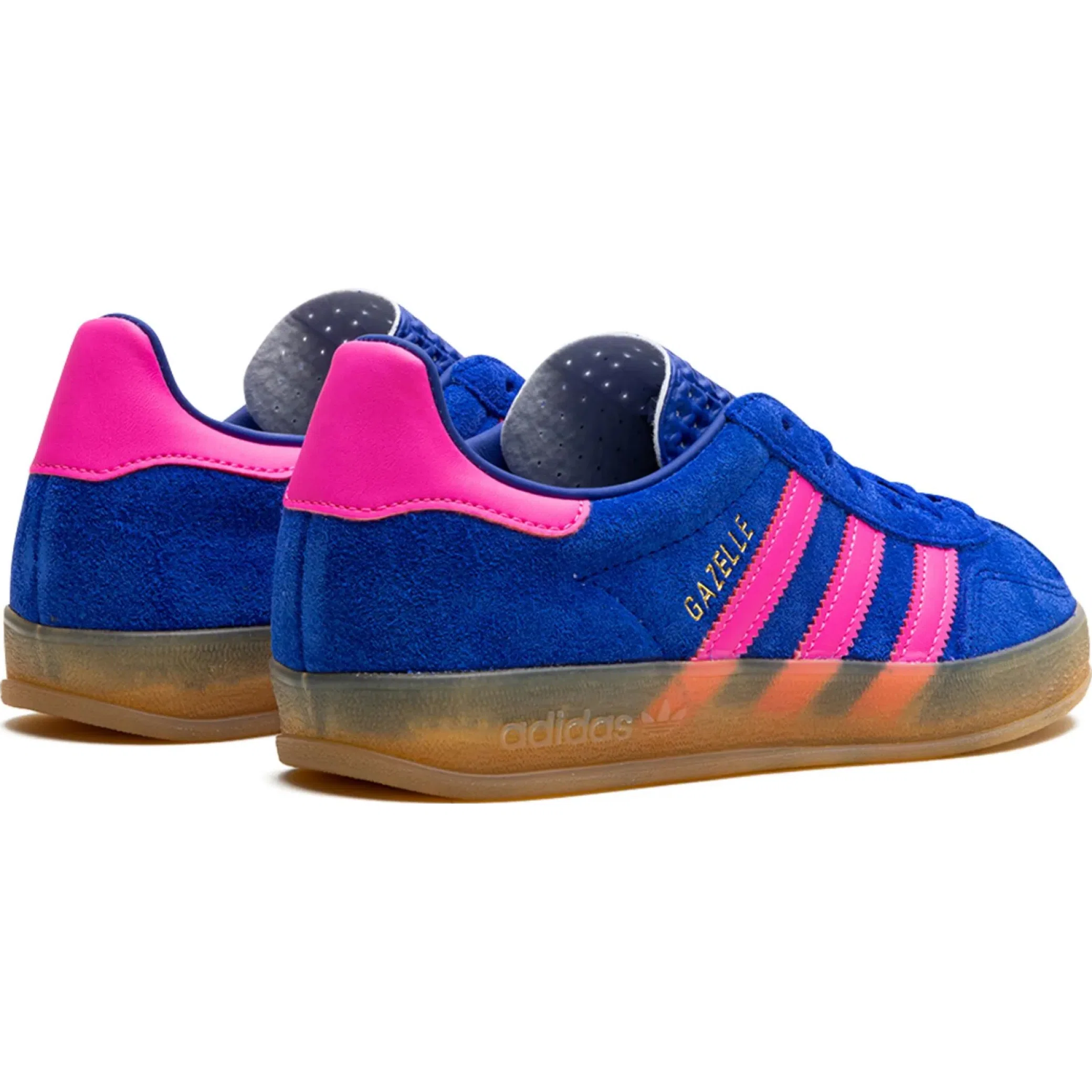 Кроссовки Adidas Gazelle Indoor WMNS "Blue Lucid Pink" | Farsel