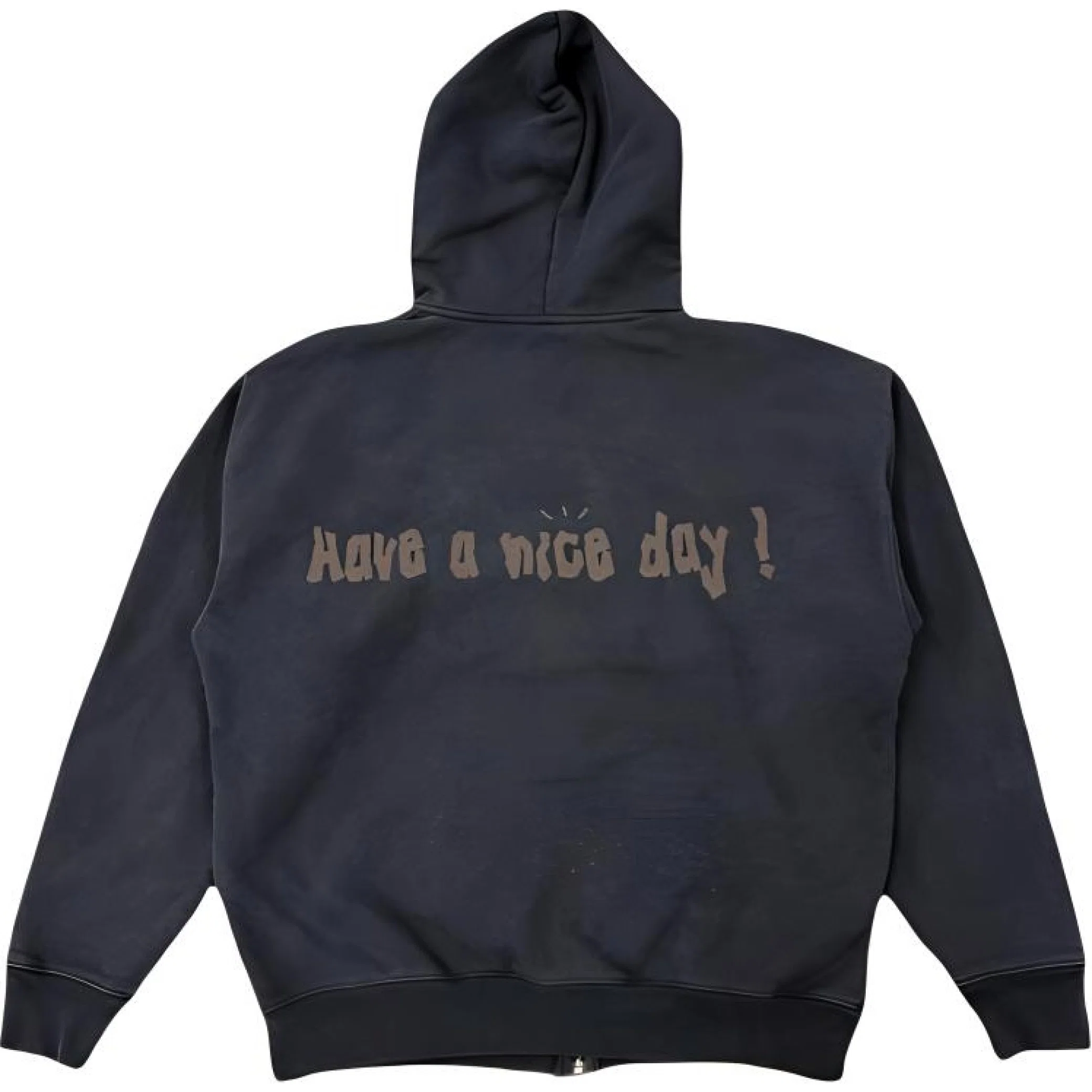  Travis Scott FW24 WWE Mankind Zip Hoodie "Black" | Farsel