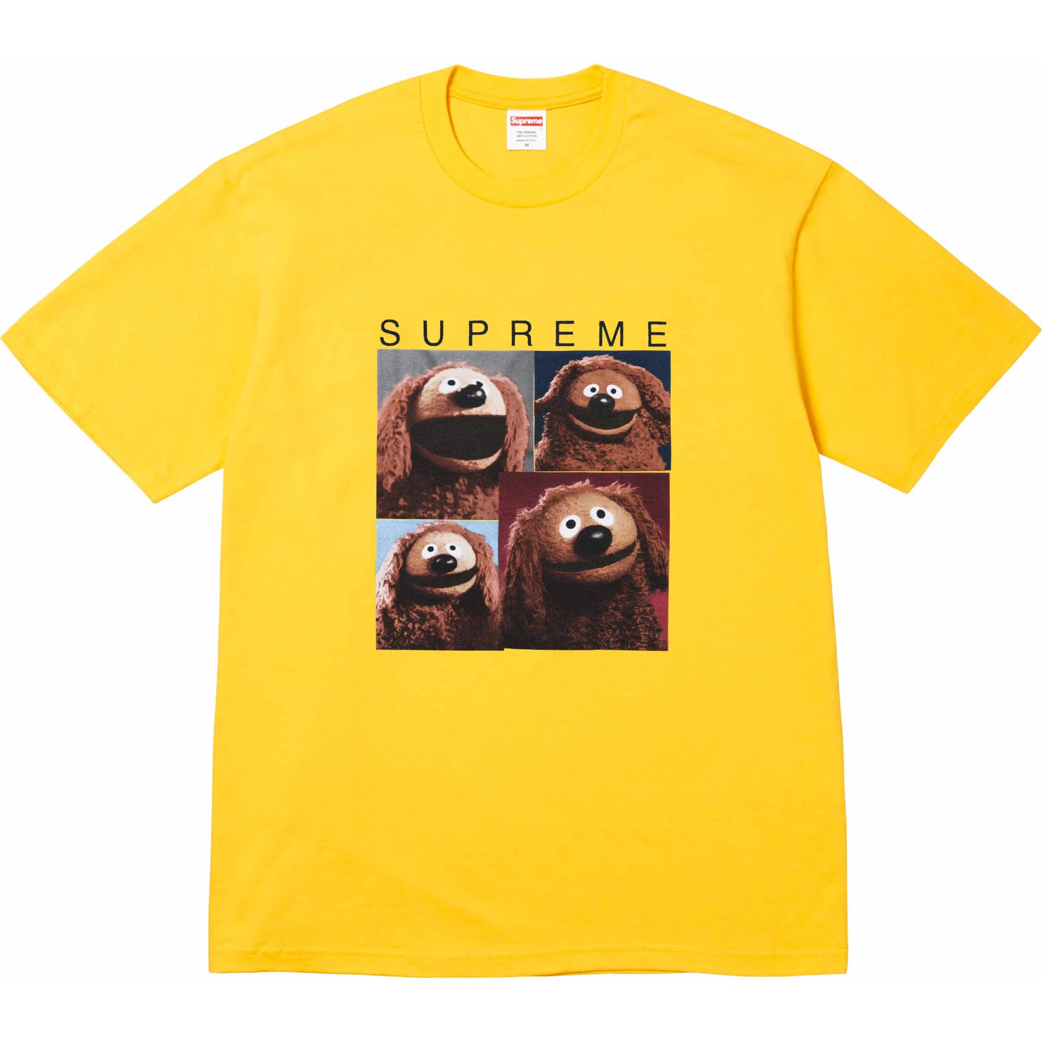  Supreme SS24 Rowlf Tee "Yellow" | Farsel