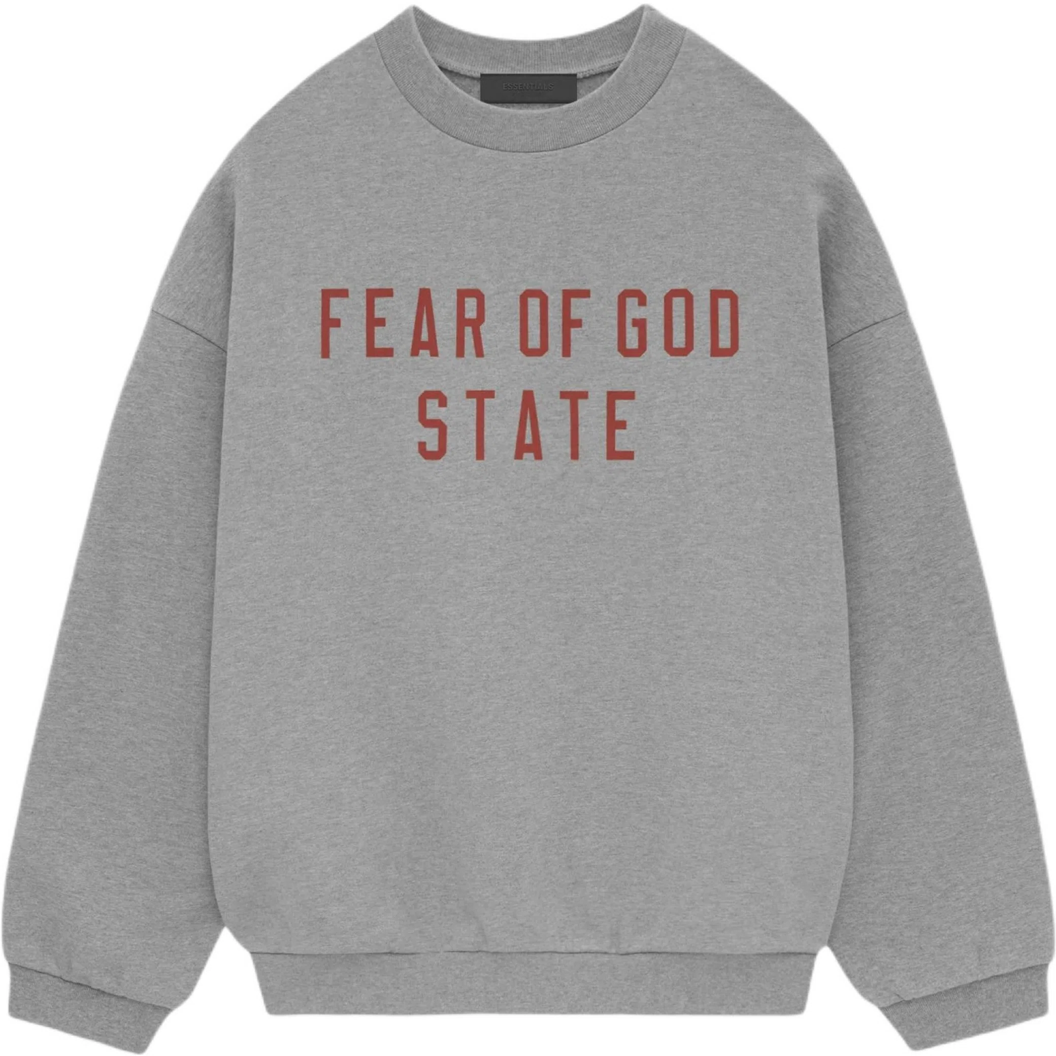 Свитшоты Fear of God FW24 Essentials Fleece Crewneck "Dark Heather" | Farsel