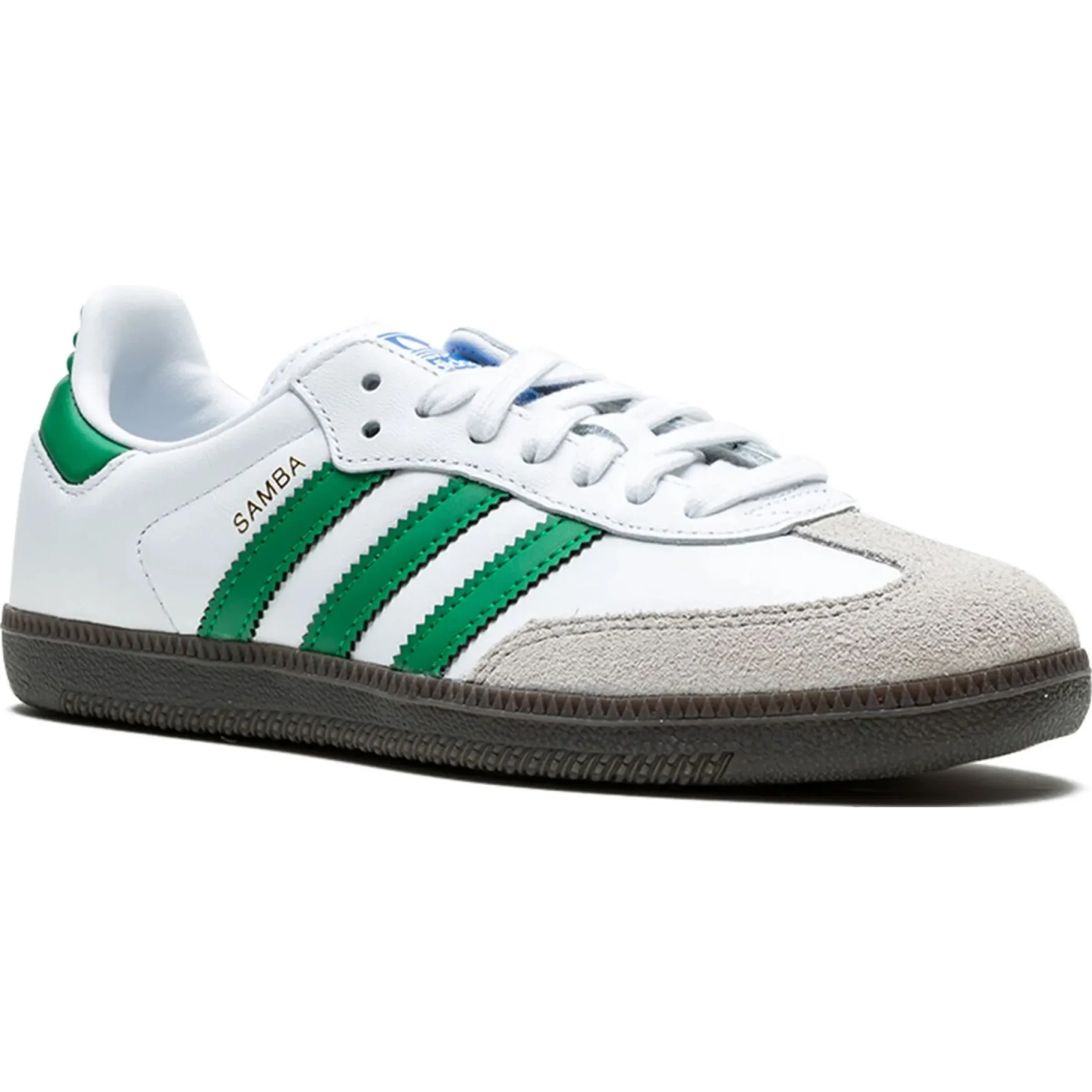 Кроссовки Adidas Samba OG "Footwear White Green" | Farsel