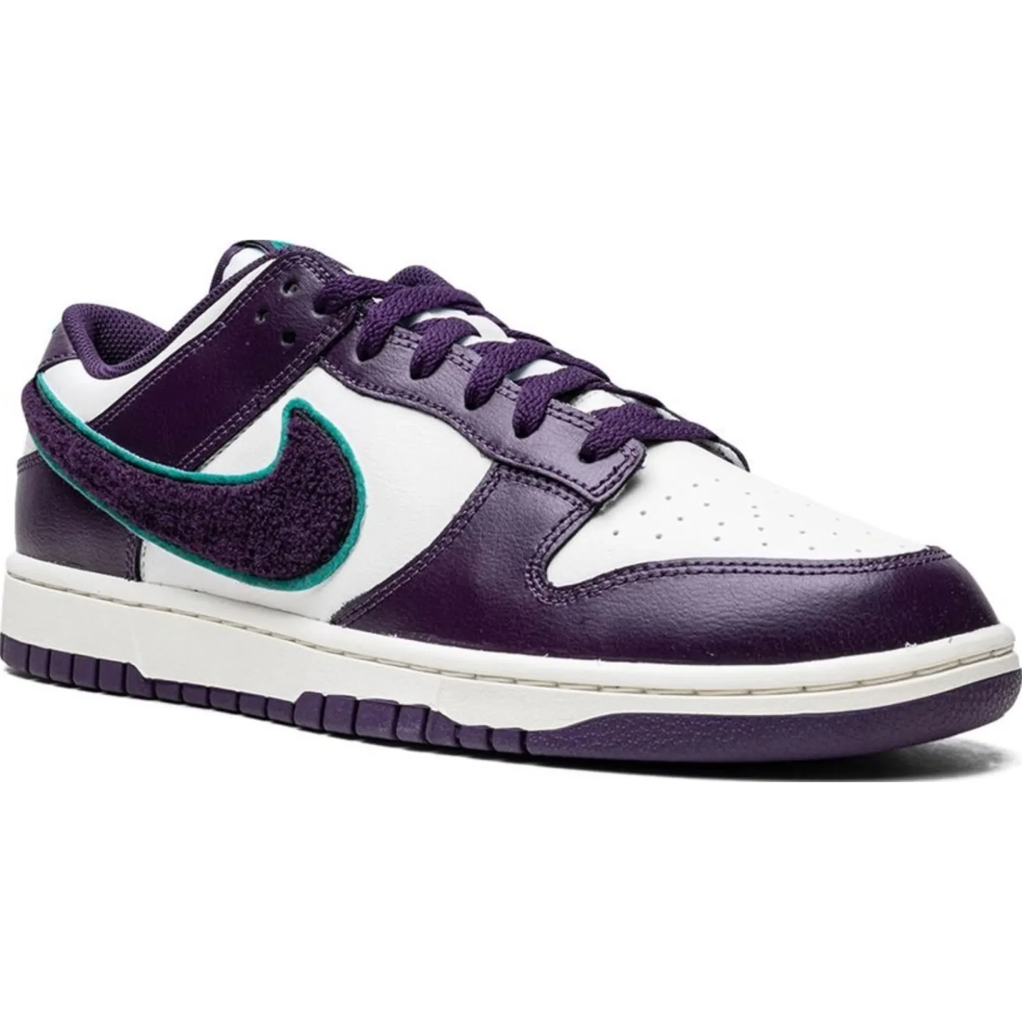 Кроссовки Nike Dunk Low "Chenille Swoosh Sail Grand Purple" | Farsel