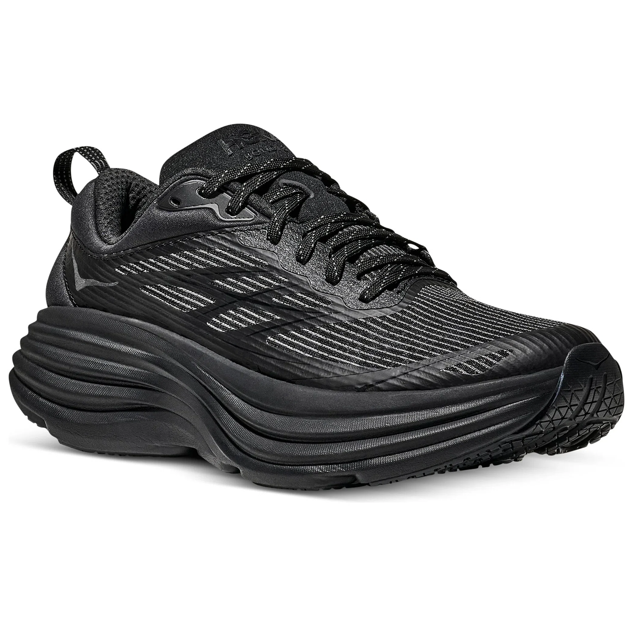 Кроссовки HOKA Bondi 8 Caged "Stealth Tech Pack - Triple Black" | Farsel