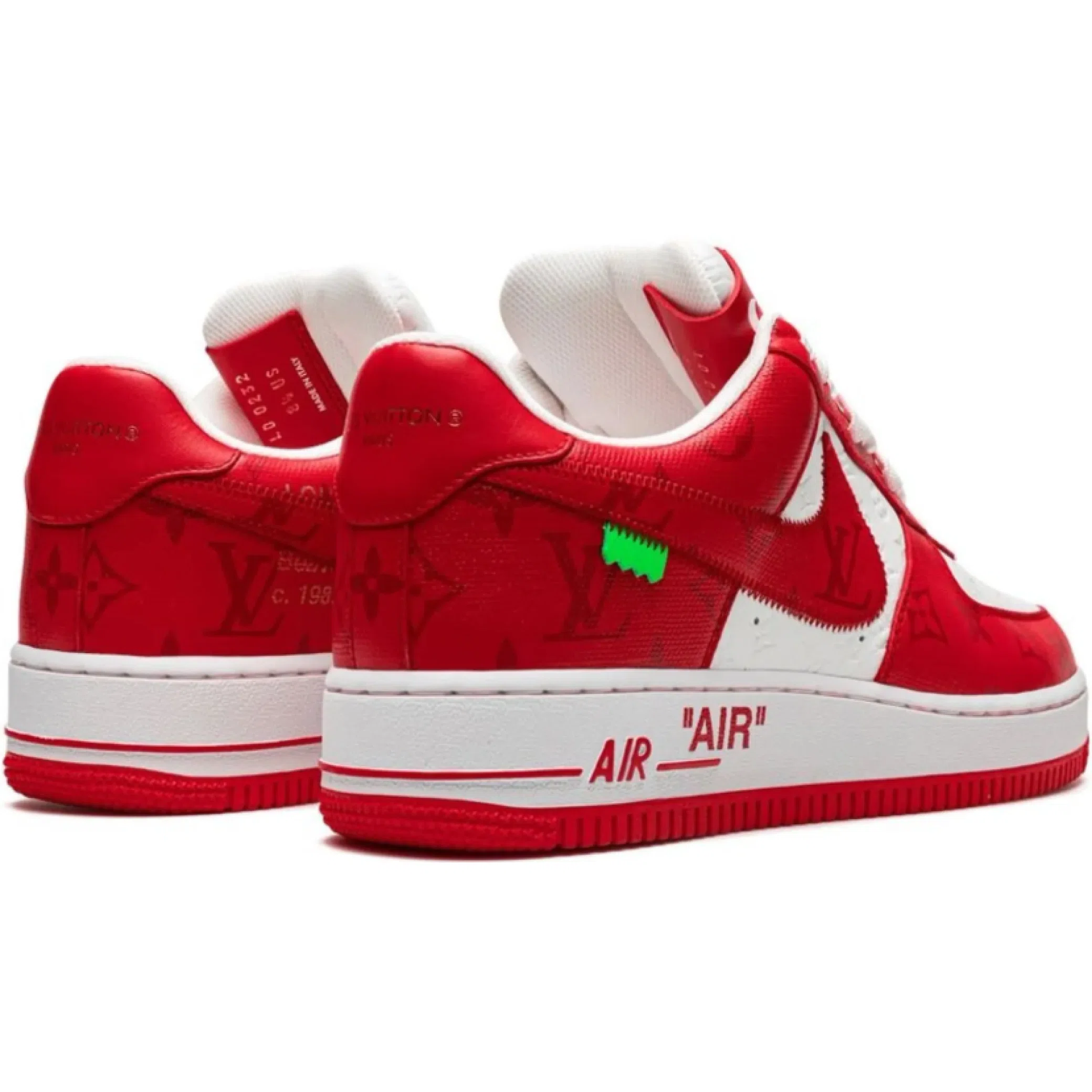 Кроссовки Nike Louis Vuitton x Air Force 1 Low "White Comet Red" | Farsel
